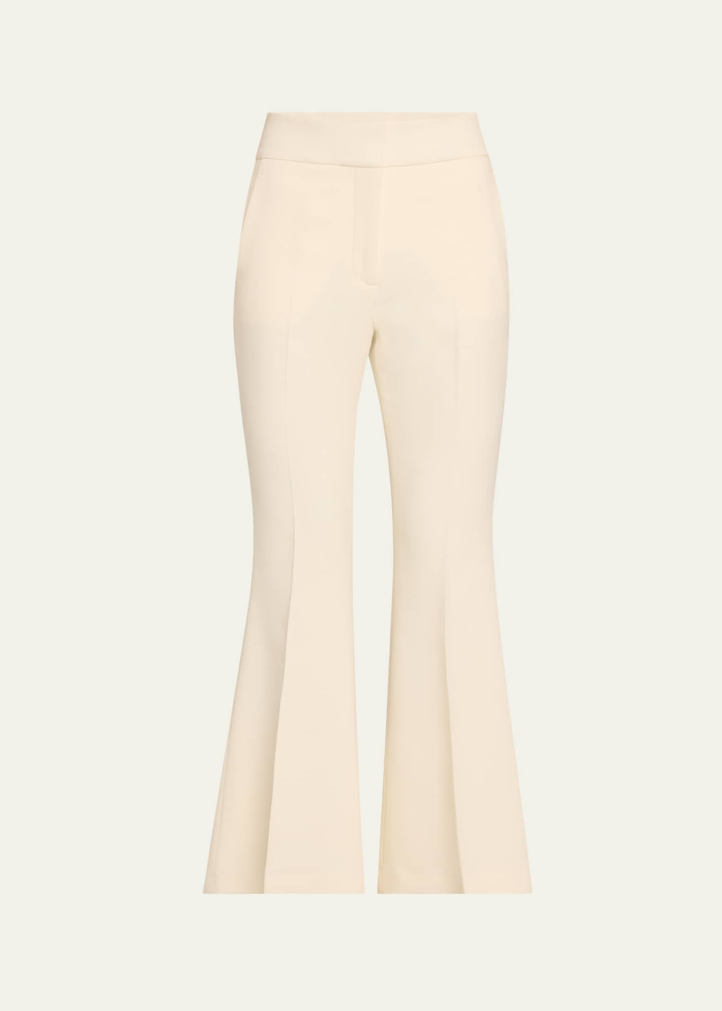 Gabriela Hearst Marsh Flared Wool Pants Image 1 of 5