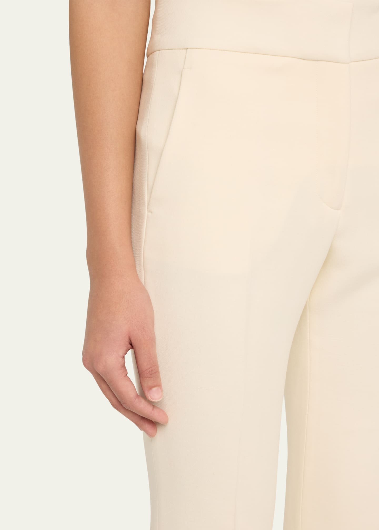Gabriela Hearst Marsh Flared Wool Pants Image 5 of 5