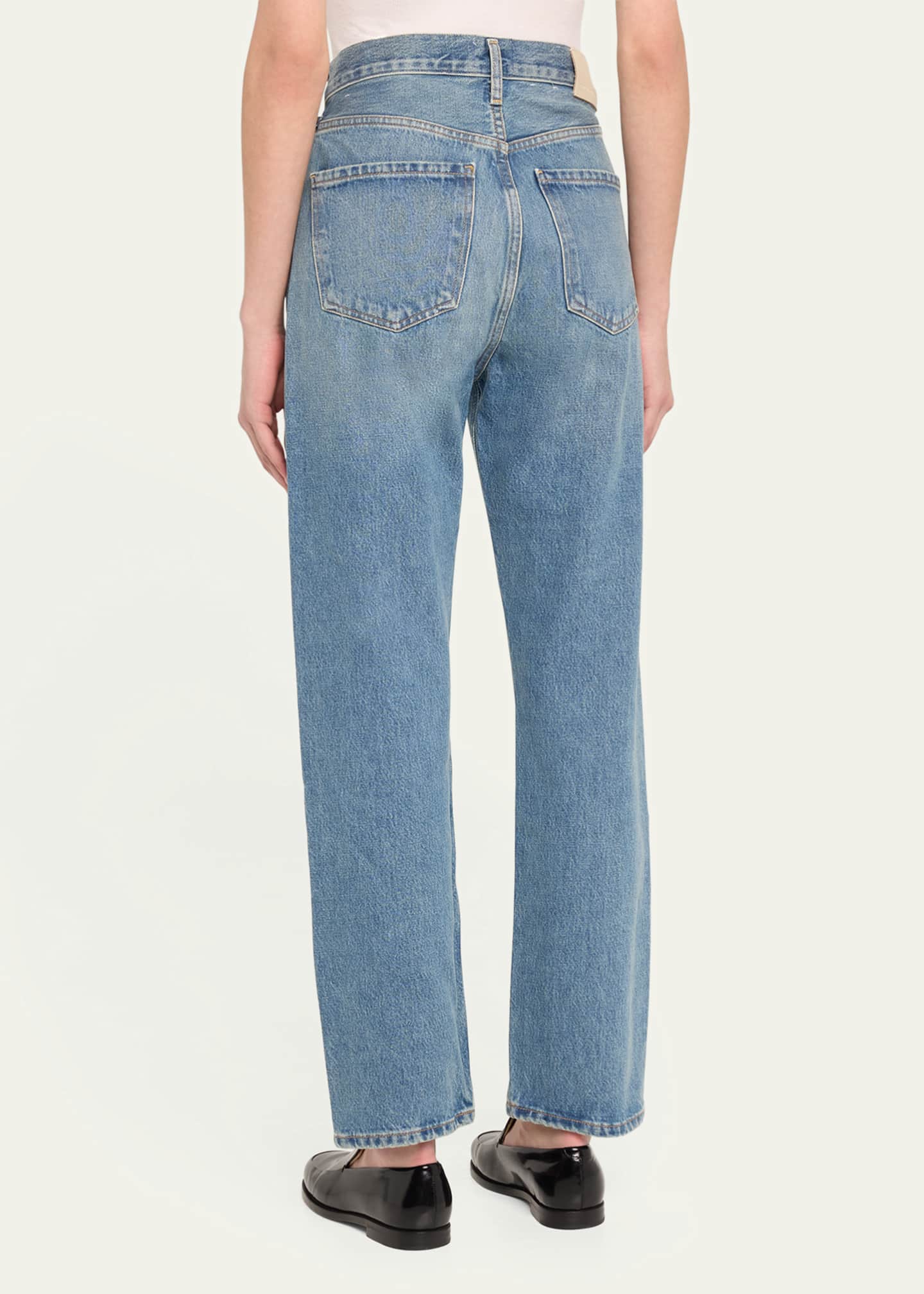 Citizens of Humanity Blaine High-Rise Straight Ankle Jeans Image 3 of 5