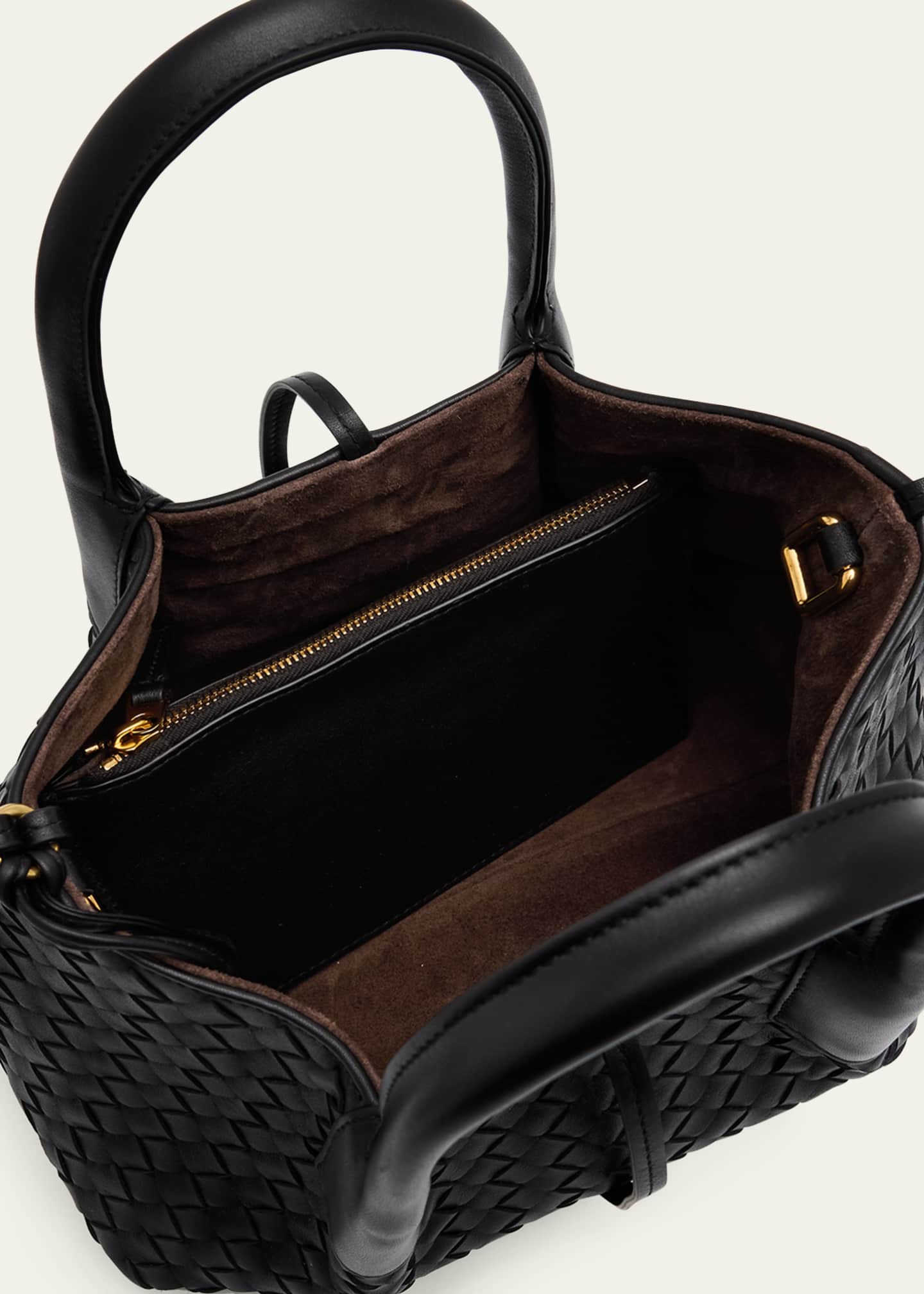 Mini Leather Tote Bag