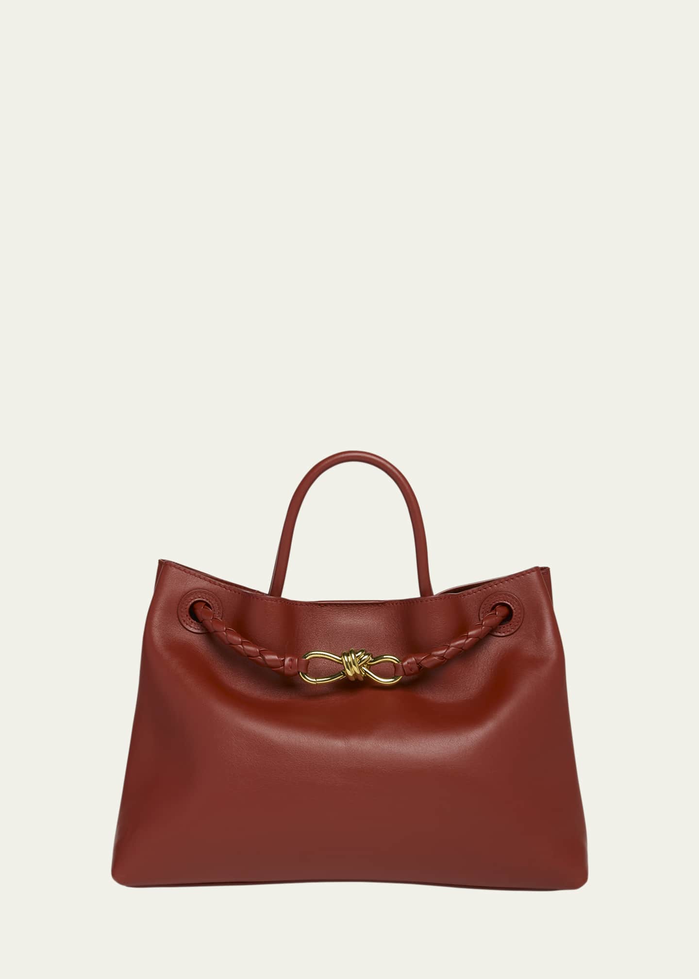 Bottega Veneta Medium Andiamo Leather Shoulder Bag Image 1 of 6