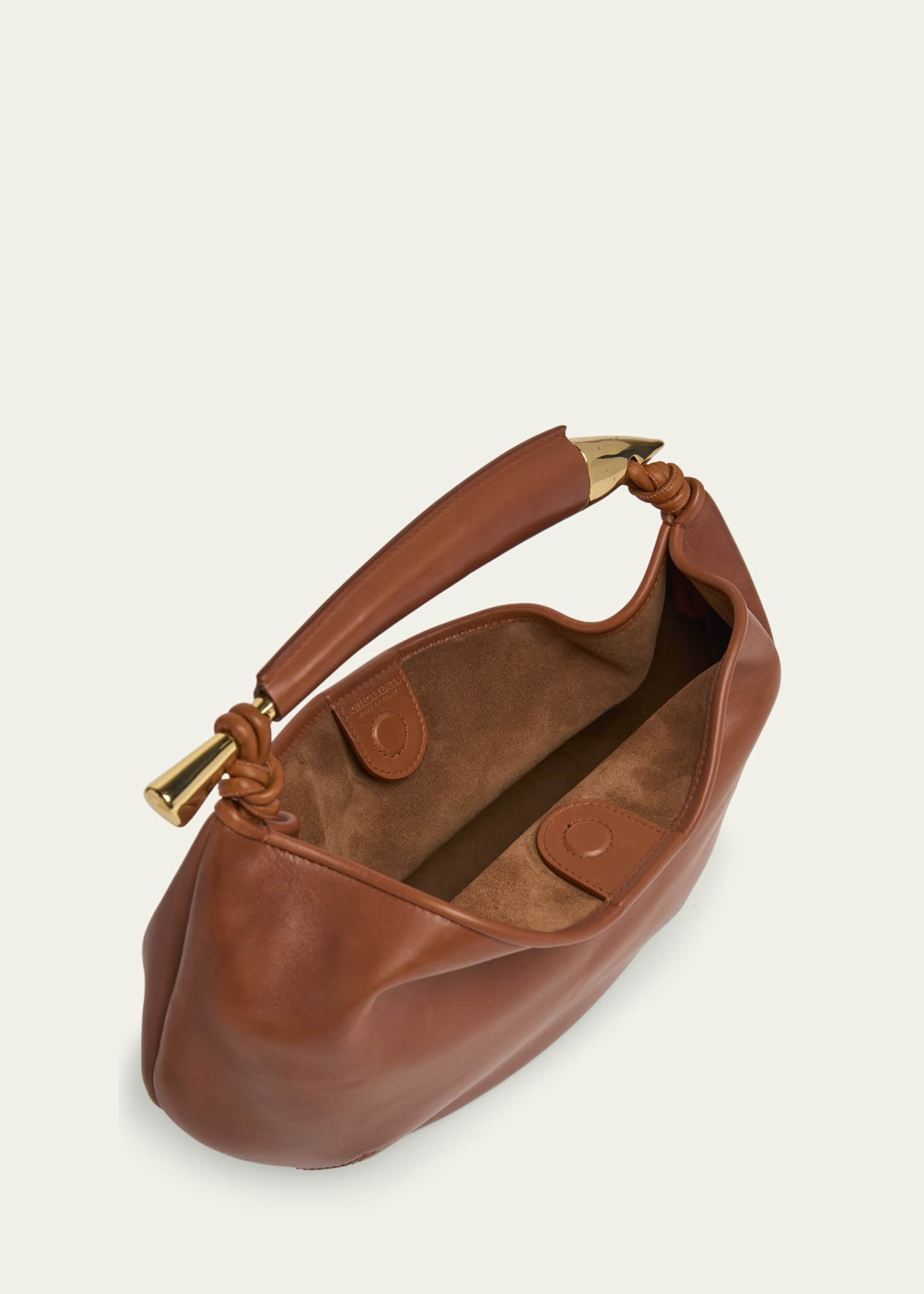 Bottega Veneta Small Sardine Leather Top-Handle Bag Image 4 of 6