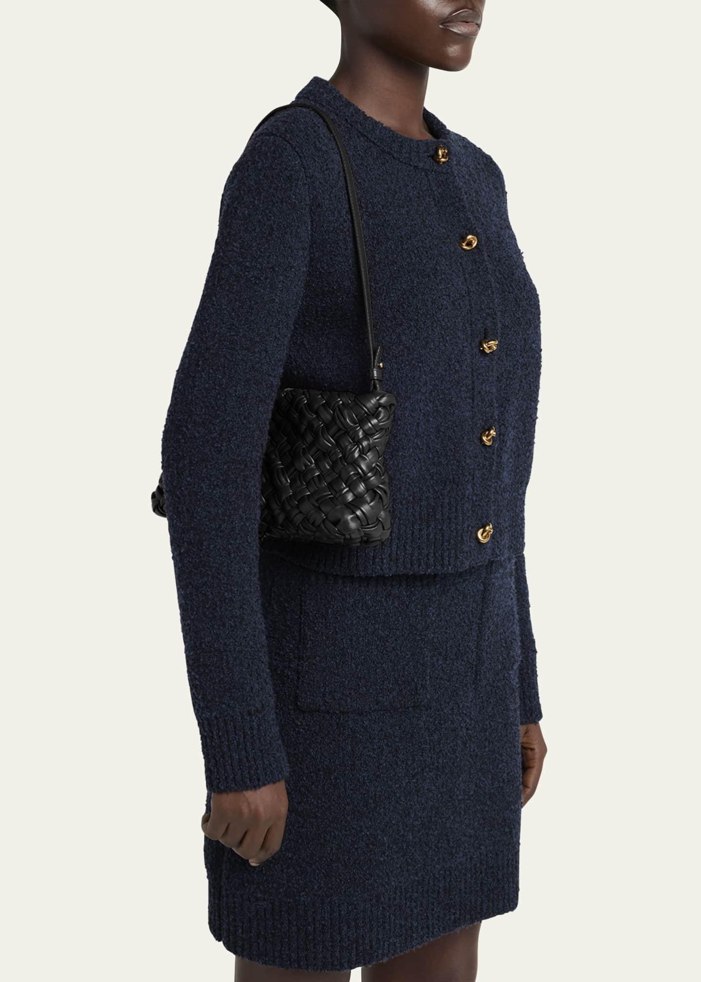 Bottega Veneta Kalimero Leather Shoulder Bag Image 2 of 6