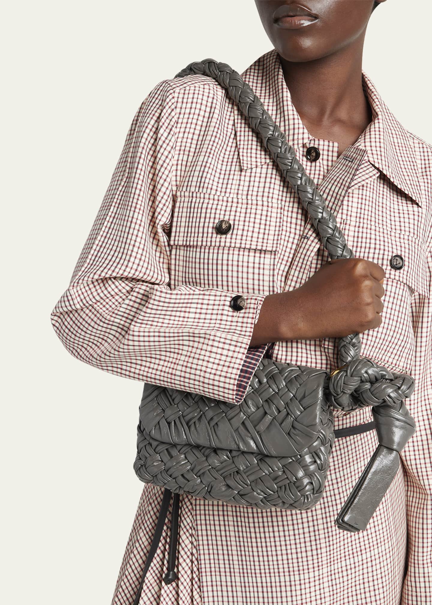 Bottega Veneta Small Kalimero Leather Shoulder Bag Image 2 of 6
