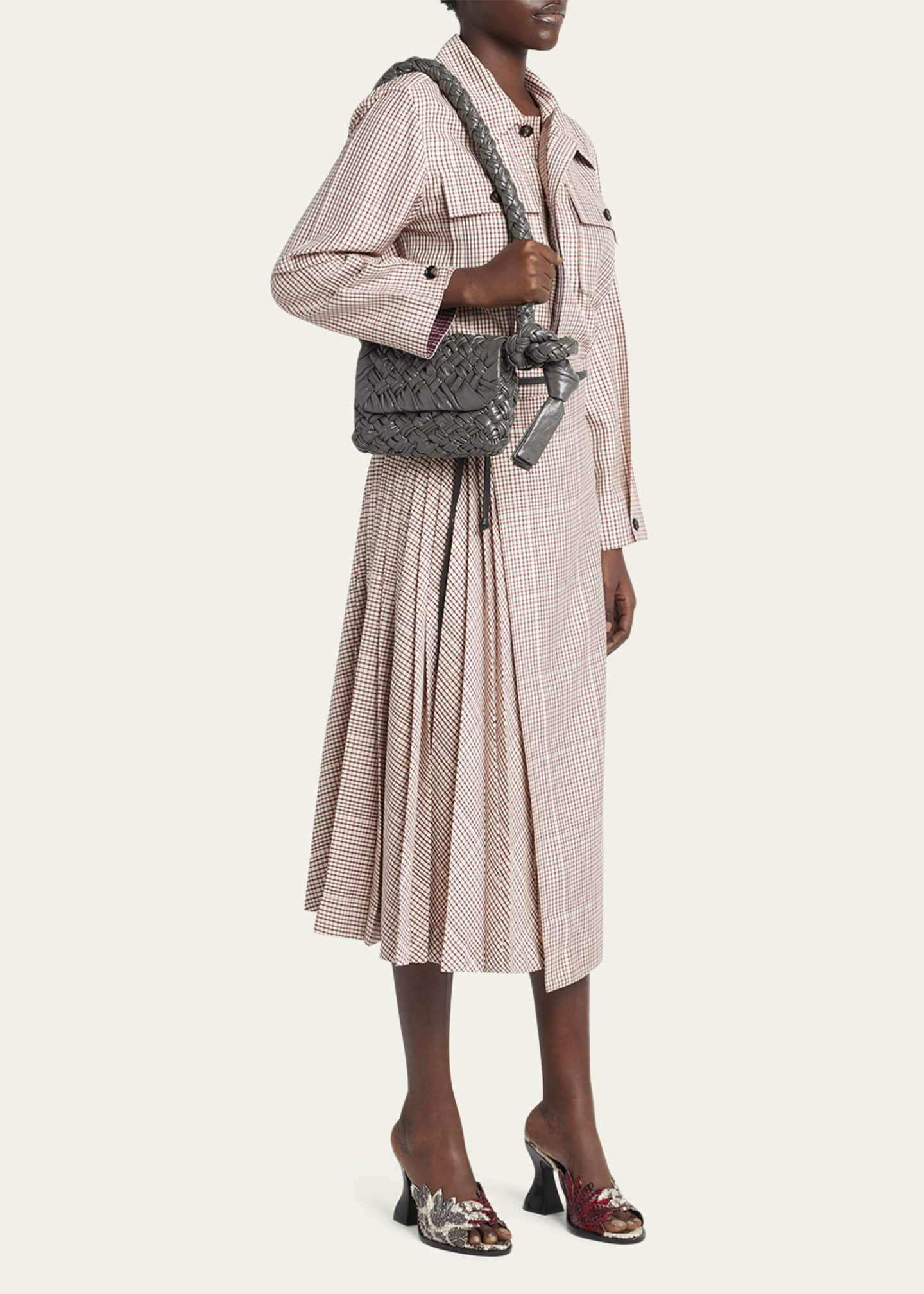 Bottega Veneta Small Kalimero Leather Shoulder Bag Image 5 of 6