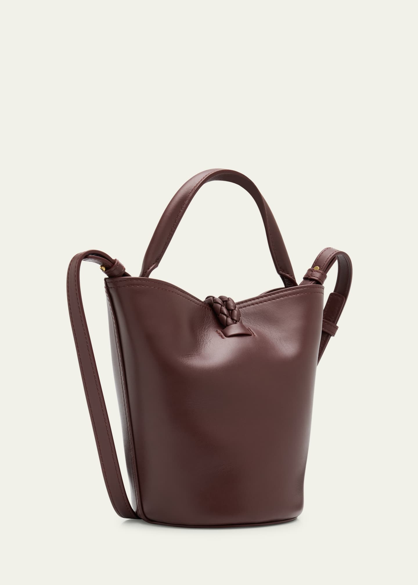 Bottega Veneta Liberta Mini Leather Bucket Bag Image 3 of 6