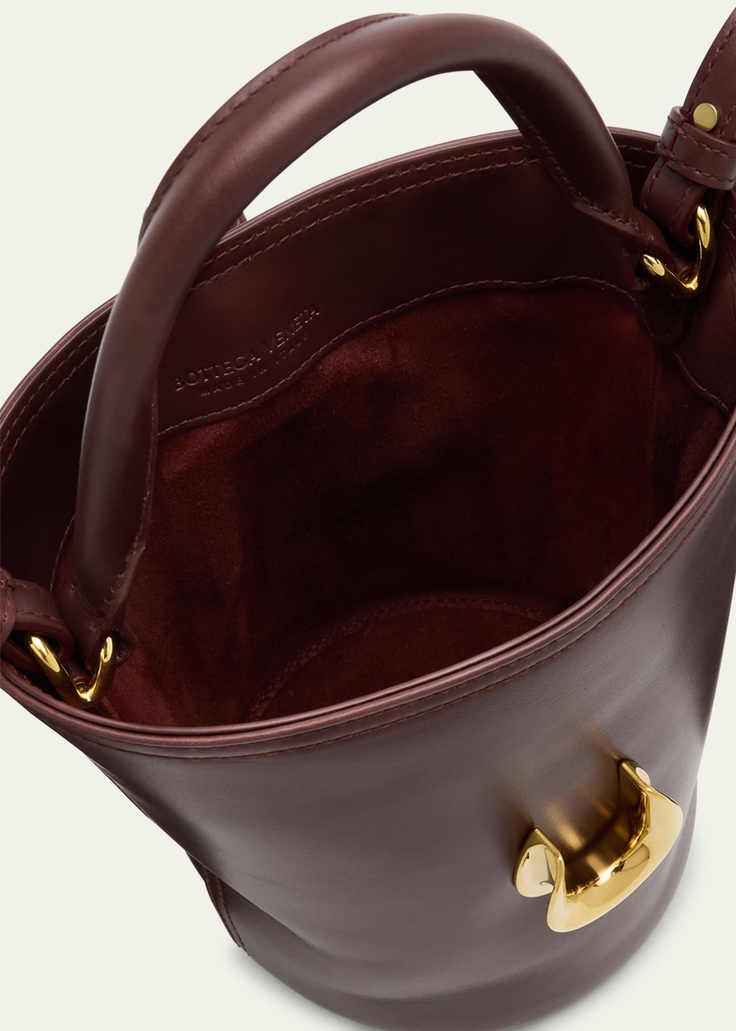 Bottega Veneta Liberta Mini Leather Bucket Bag Image 4 of 6