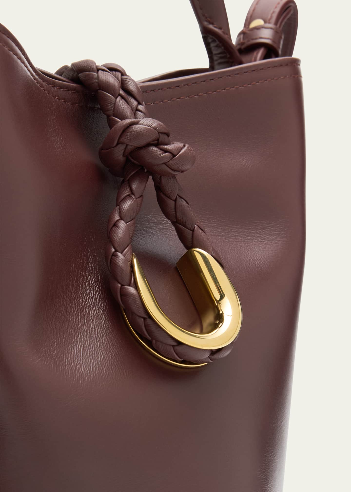 Bottega Veneta Liberta Mini Leather Bucket Bag Image 6 of 6
