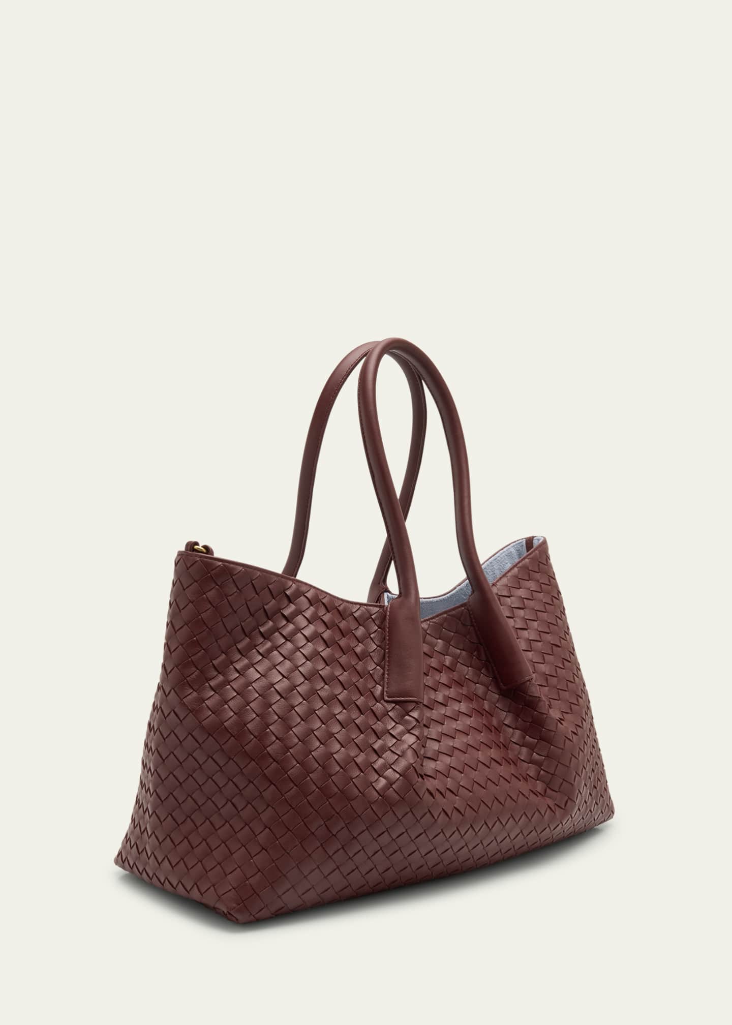 Bottega Veneta Reversible Suede & Leather Tote Bag Image 3 of 6