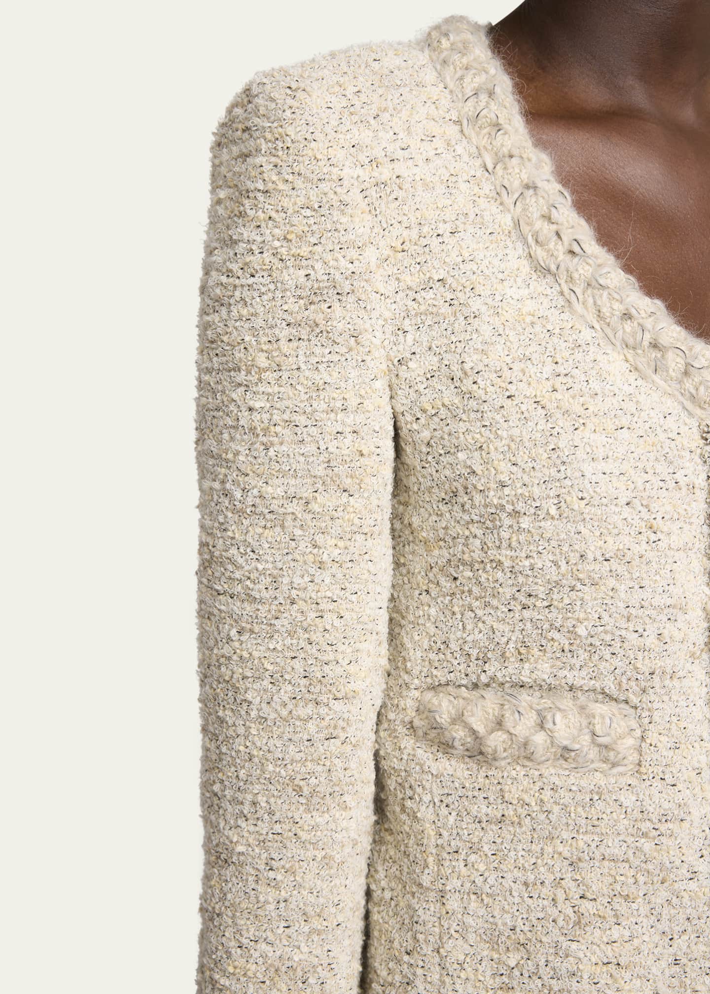 Isabel Marant Germina Cloudy Cowens Long Jacket Image 5 of 5