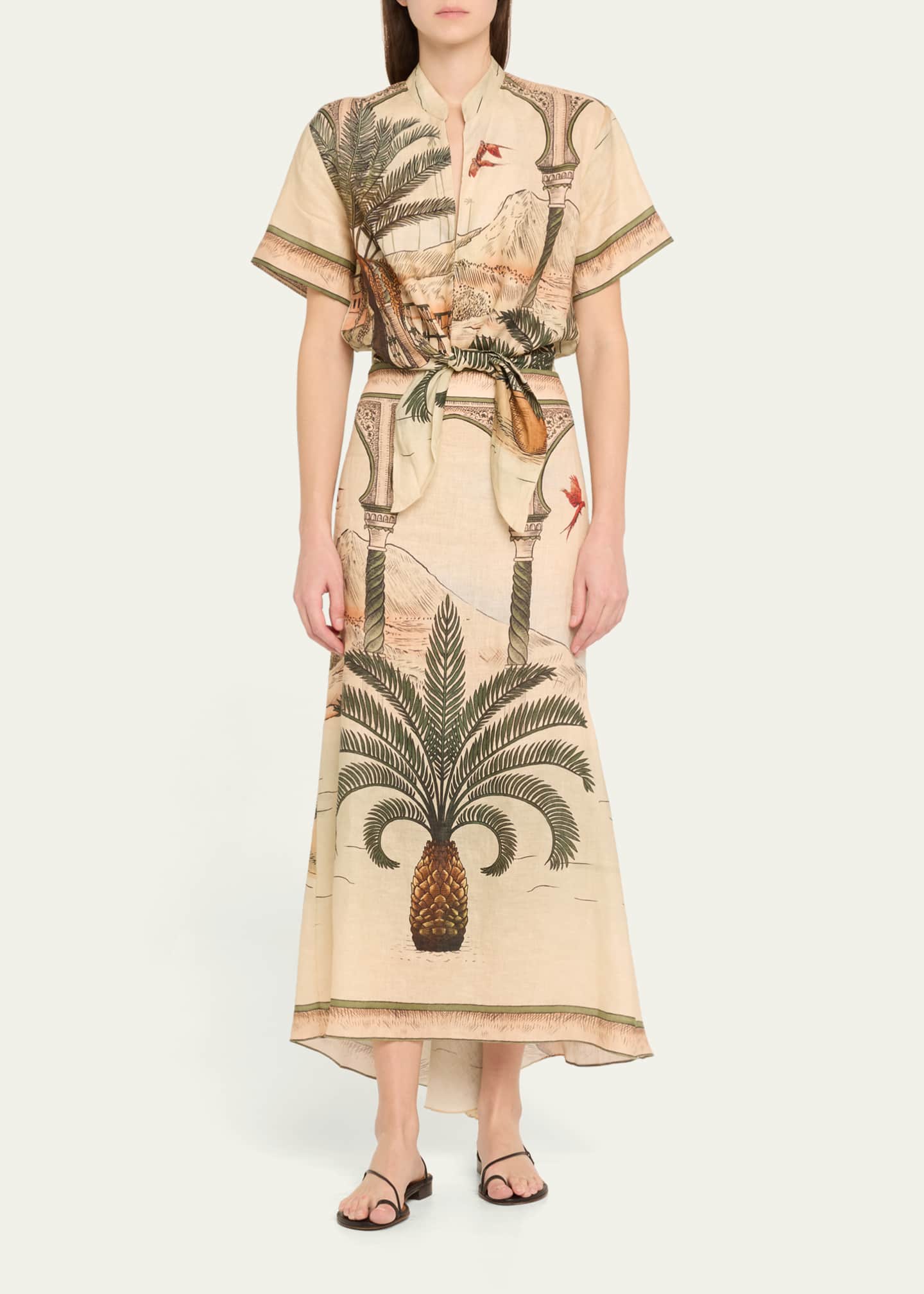 Johanna Ortiz Muralla Del Sol Ankle Skirt Image 2 of 5
