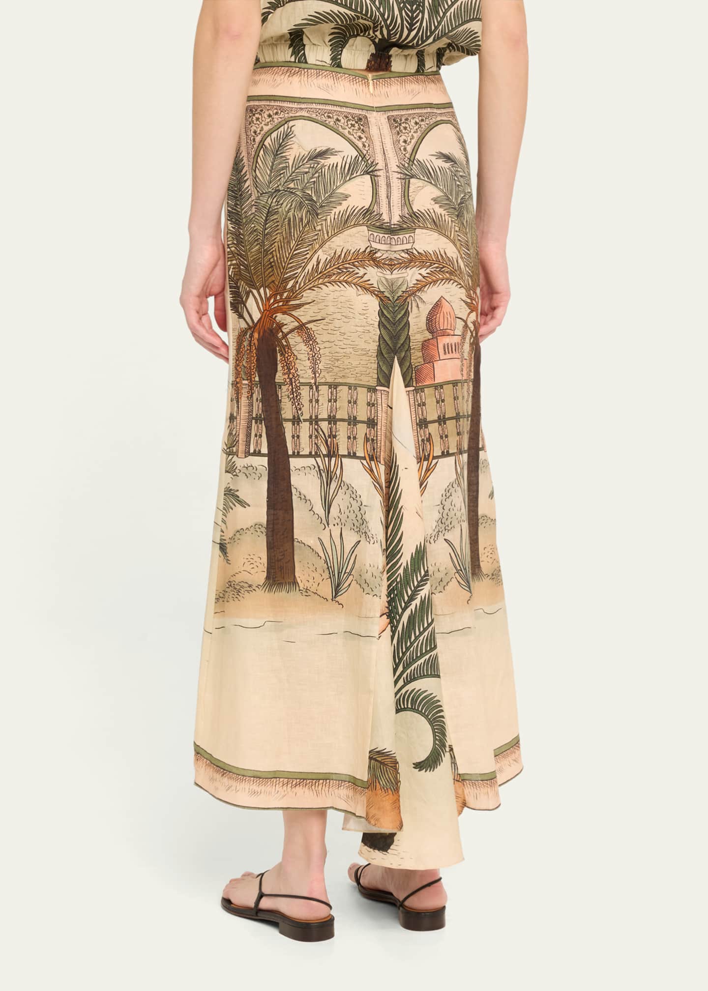 Johanna Ortiz Muralla Del Sol Ankle Skirt Image 3 of 5