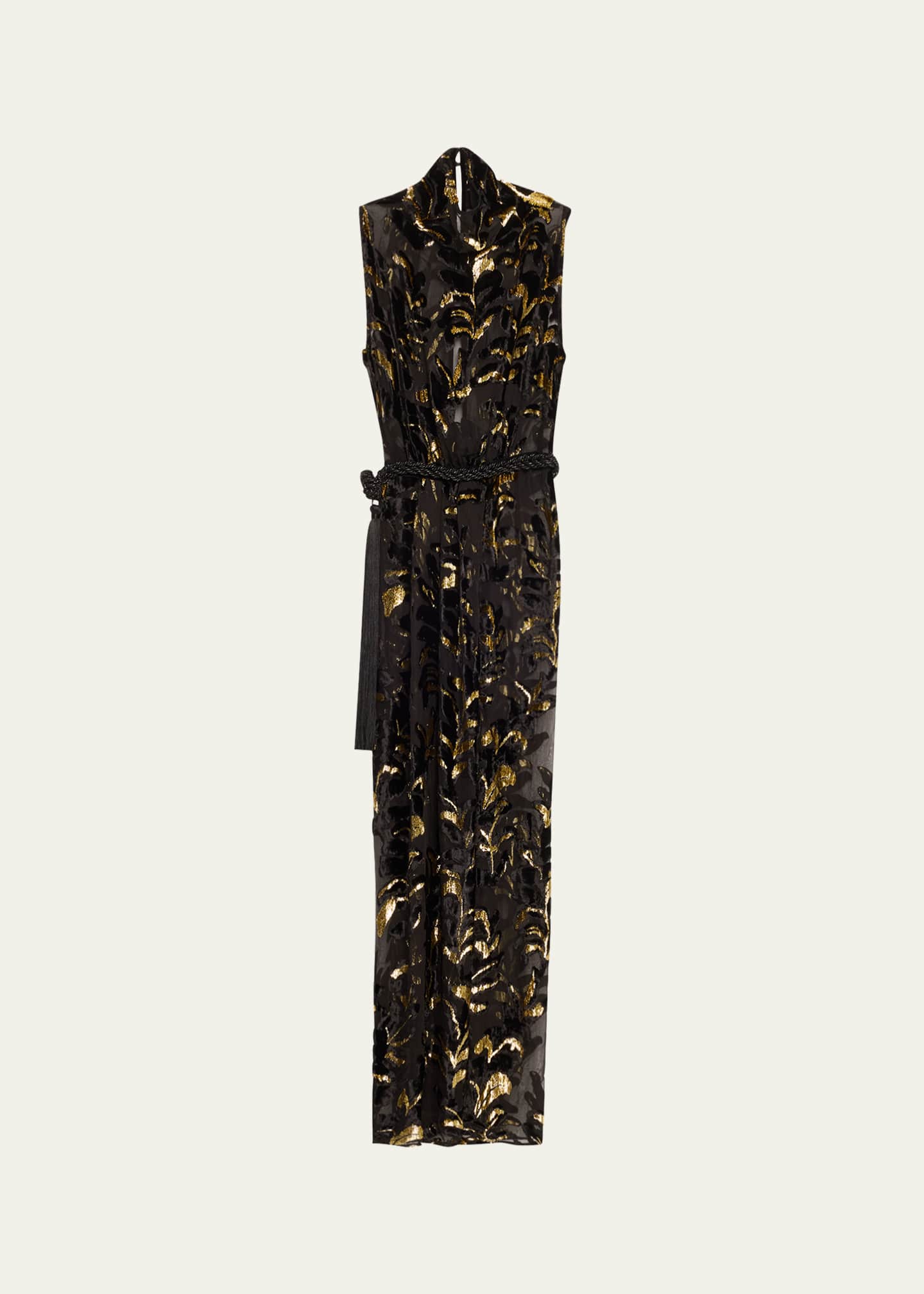 Johanna Ortiz Fancy Sea Sequin Maxi Dress