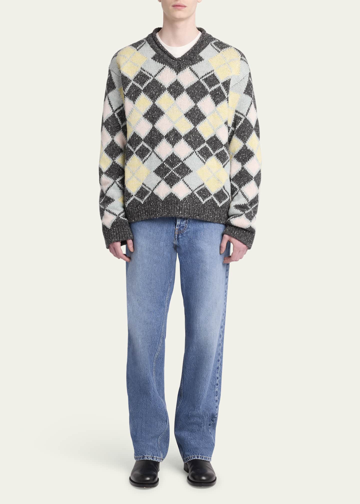 Men's Edoardo Argyle Sweater