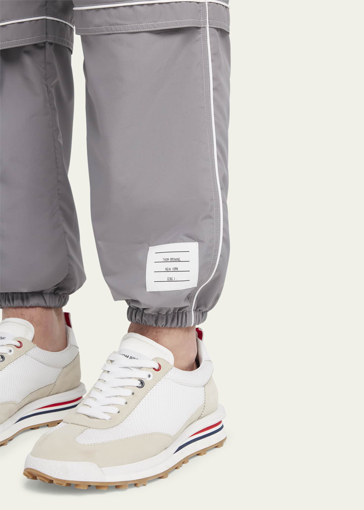 Thom Browne Men's 4-Bar Ripstop Track Pants - Bergdorf Goodman