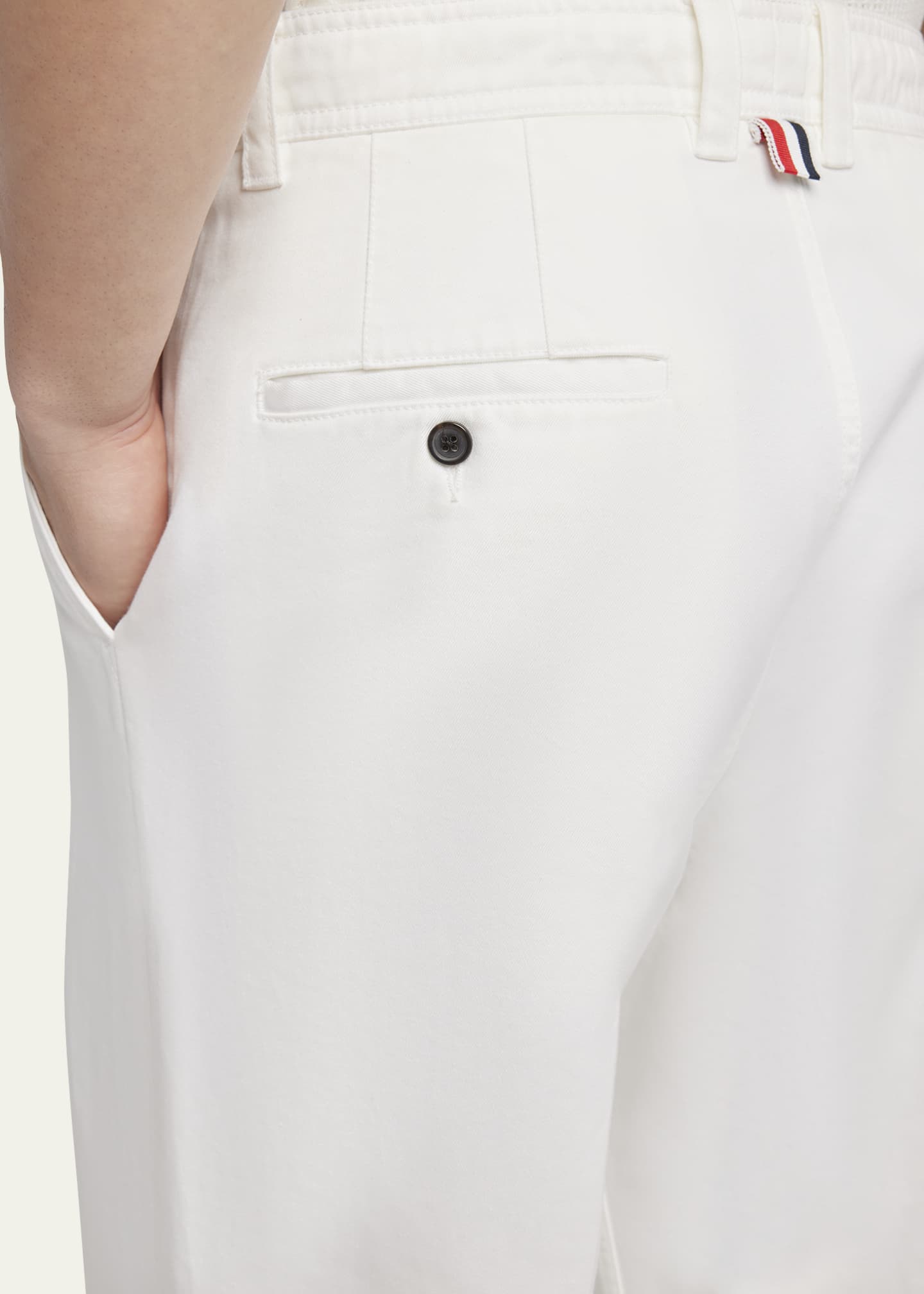 Thom Browne Men's Garment-Dyed Chino Pants Image 5 of 5