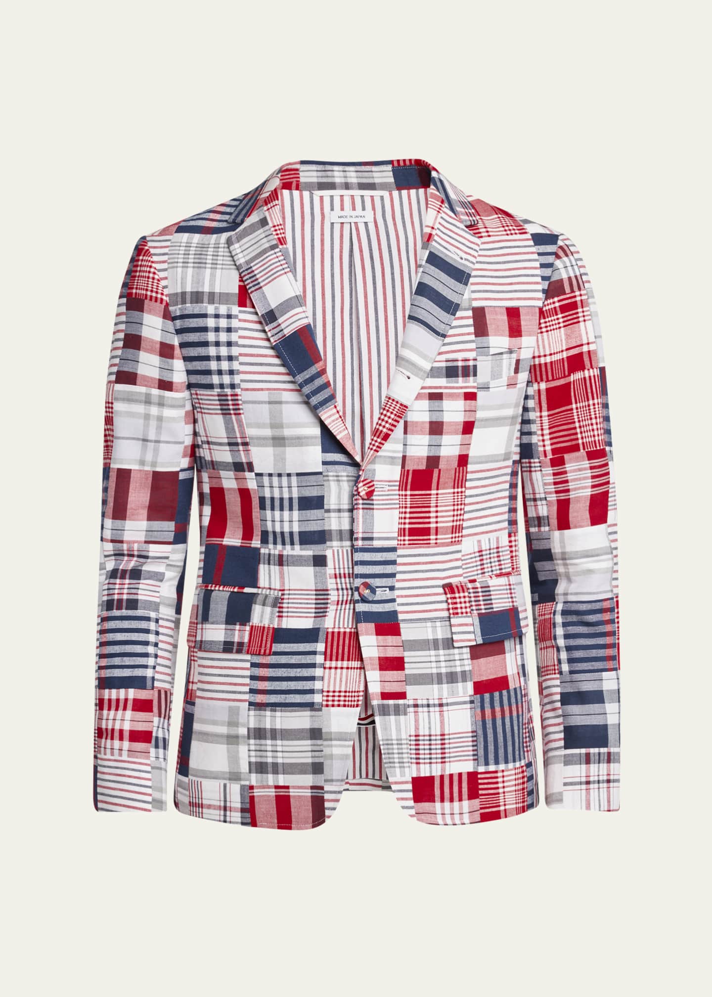 Patchwork sport coat cheap