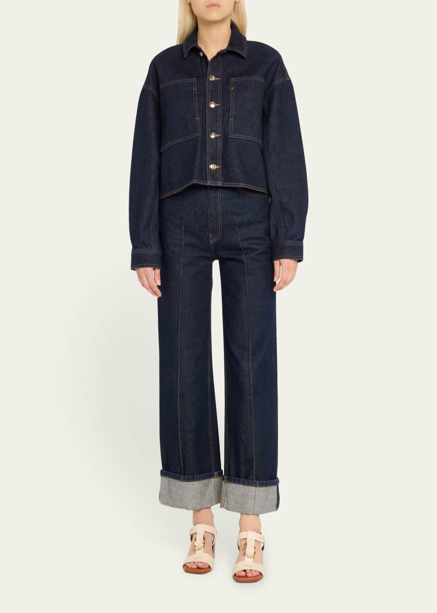 Ulla Johnson The Bobbie Denim Jacket Image 2 of 4