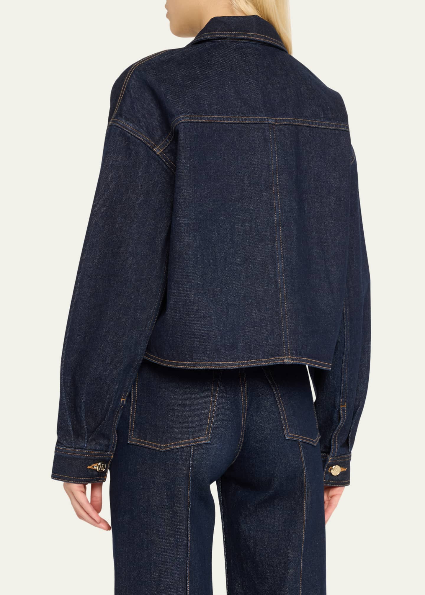 Ulla Johnson The Bobbie Denim Jacket Image 3 of 4