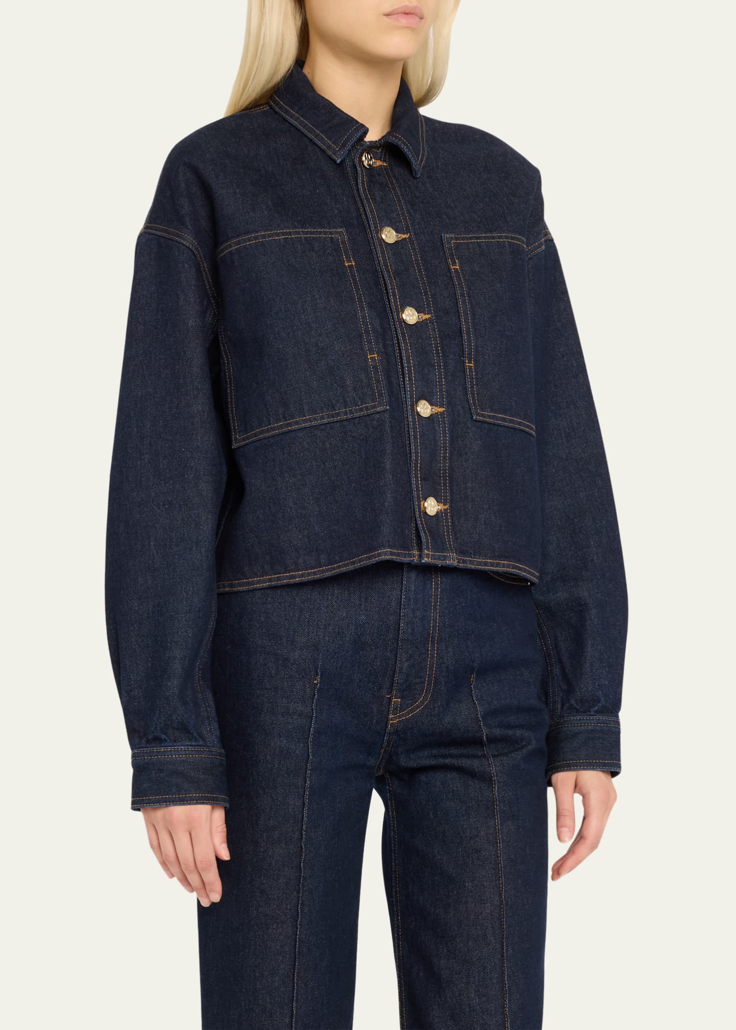 Ulla Johnson The Bobbie Denim Jacket Image 4 of 4