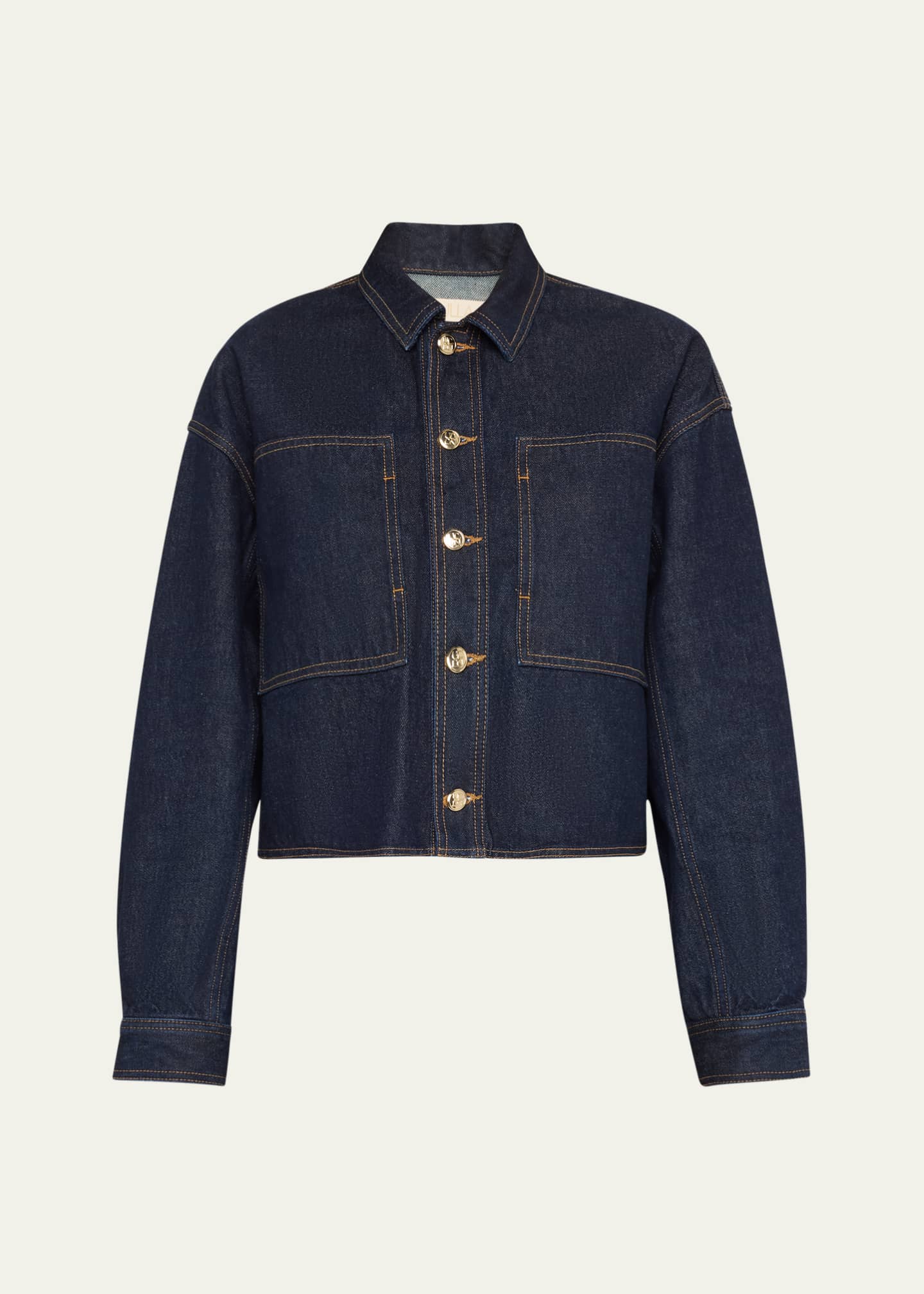 Ulla Johnson The Bobbie Denim Jacket Image 1 of 4