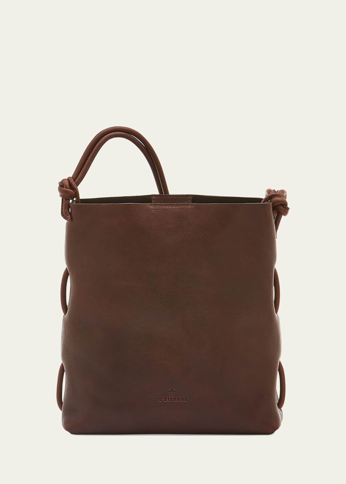Il Bisonte Snodo Knot Leather Shoulder Bag Image 1 of 5