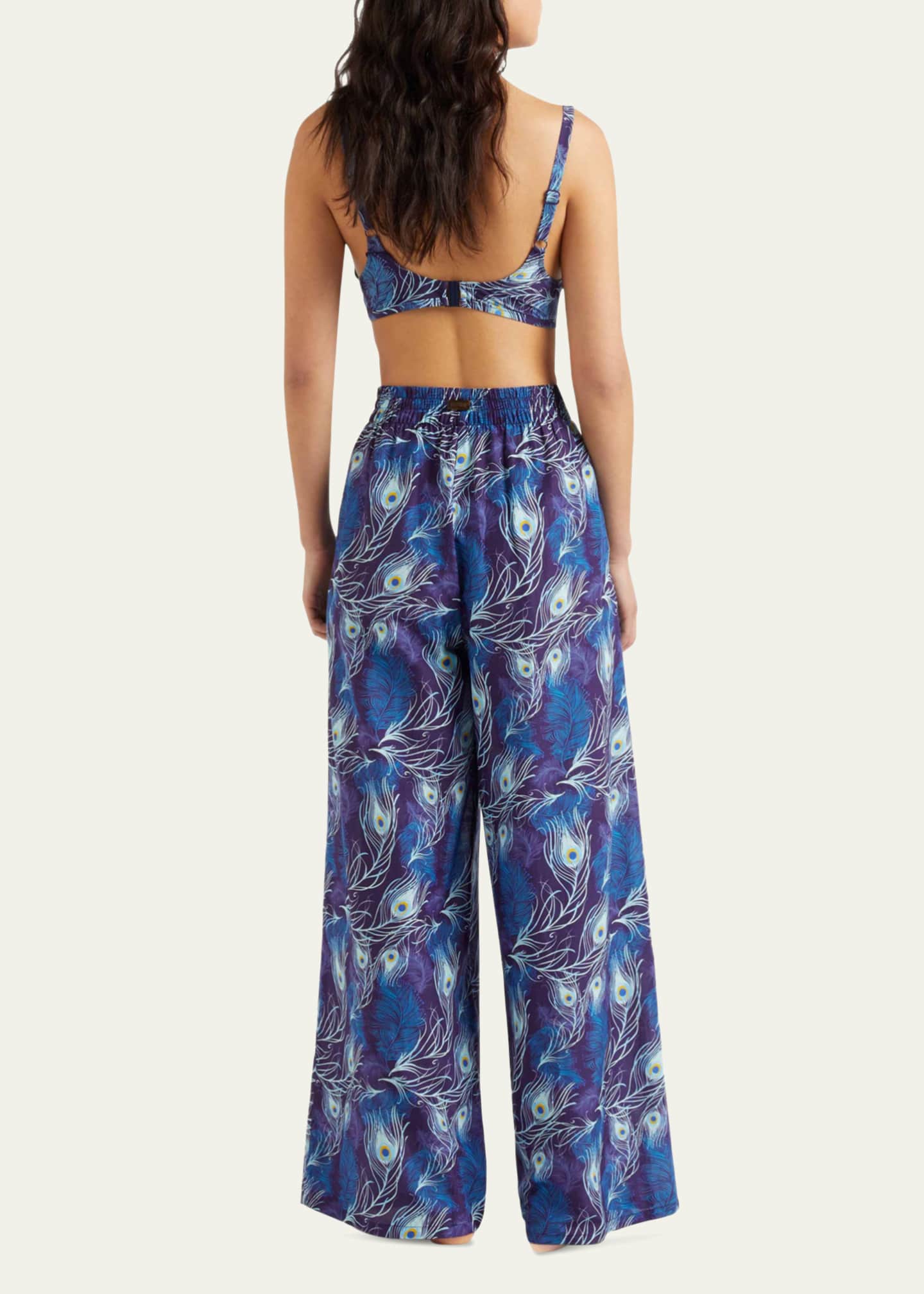 Vilebrequin Eyes of the Wind Cotton-Silk Pants Image 3 of 3