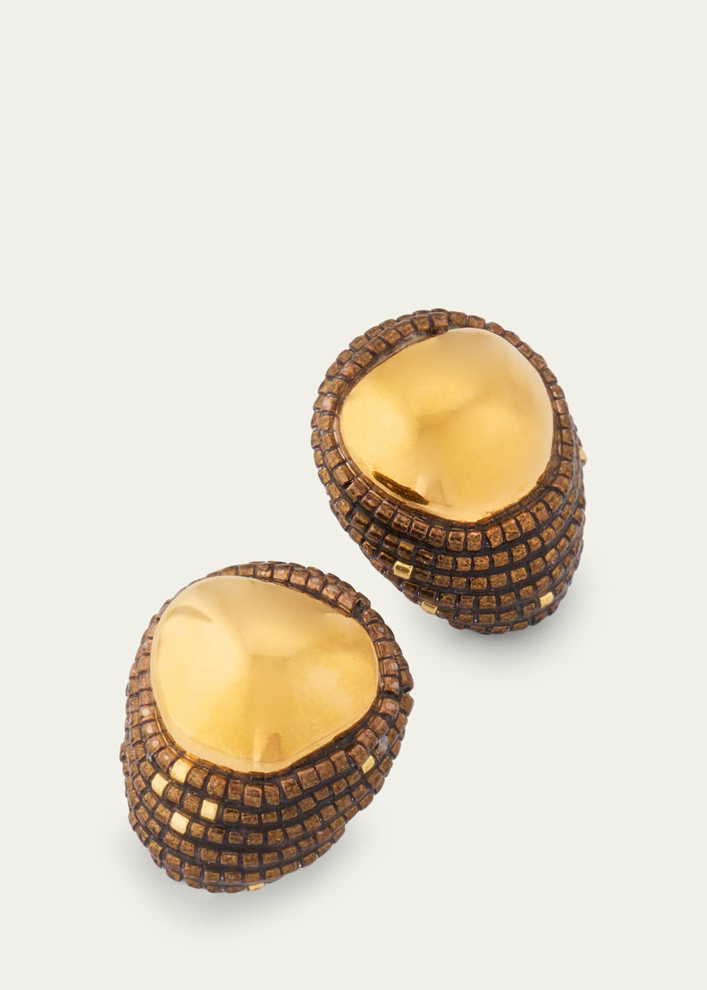 Susana Vega Really Mini Sole Earrings Image 3 of 4