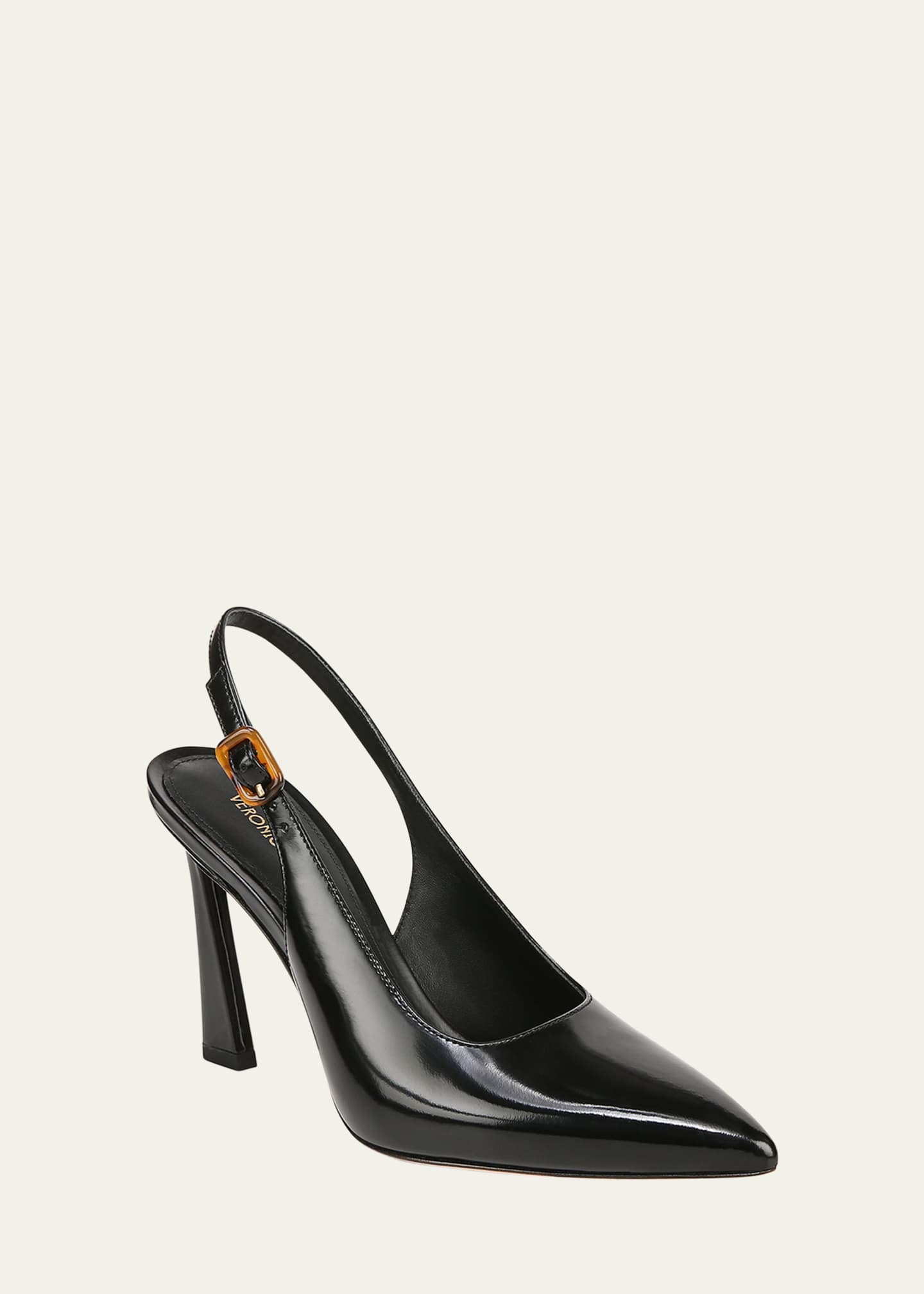 Veronica Beard Callie Leather Slingback Pumps Image 2 of 5