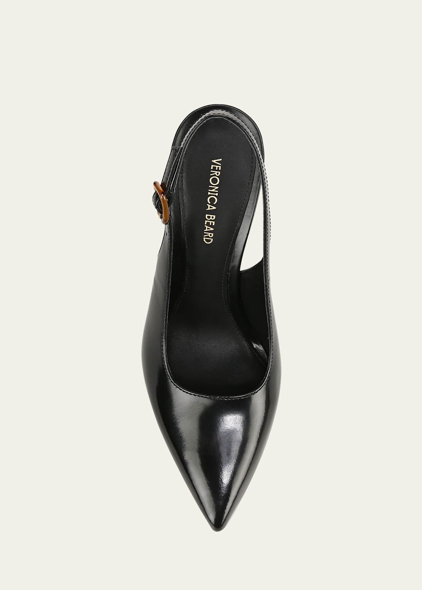 Veronica Beard Callie Leather Slingback Pumps Image 5 of 5
