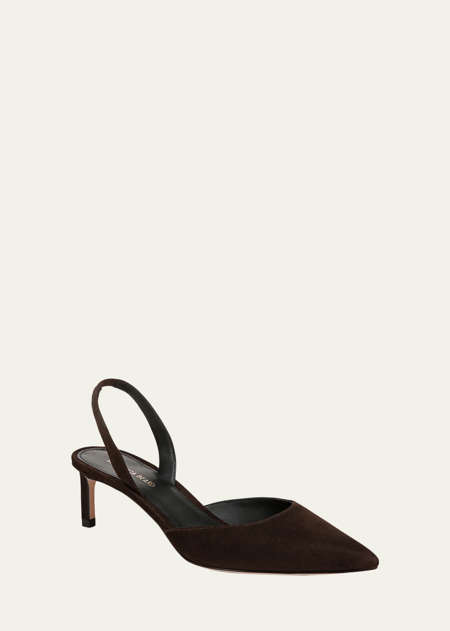 Veronica Beard Caroline Suede Slingback Pumps Image 2 of 5