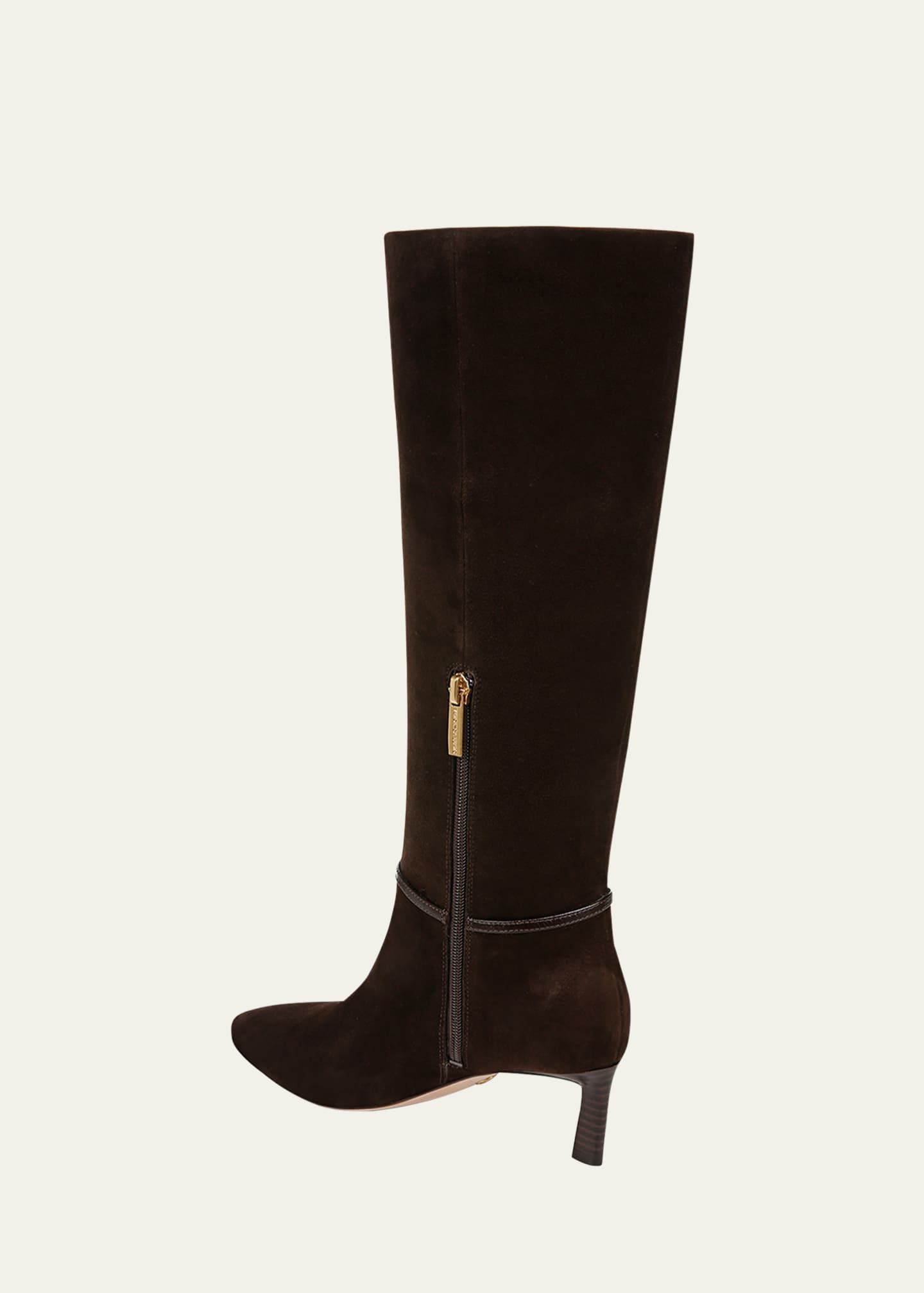 Veronica Beard Kenzie Suede Harness Boots Image 3 of 4