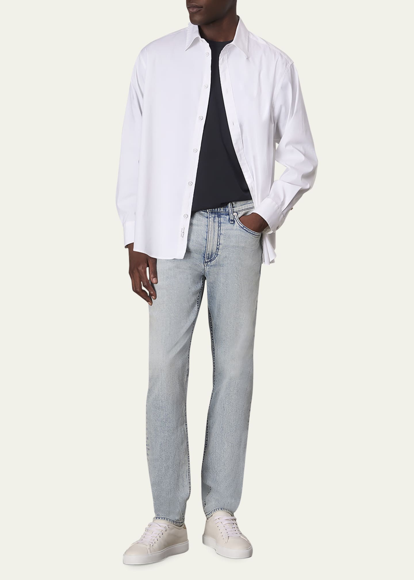 Rag & Bone Men's Fit 2 Authentic Stretch Jeans Image 2 of 5
