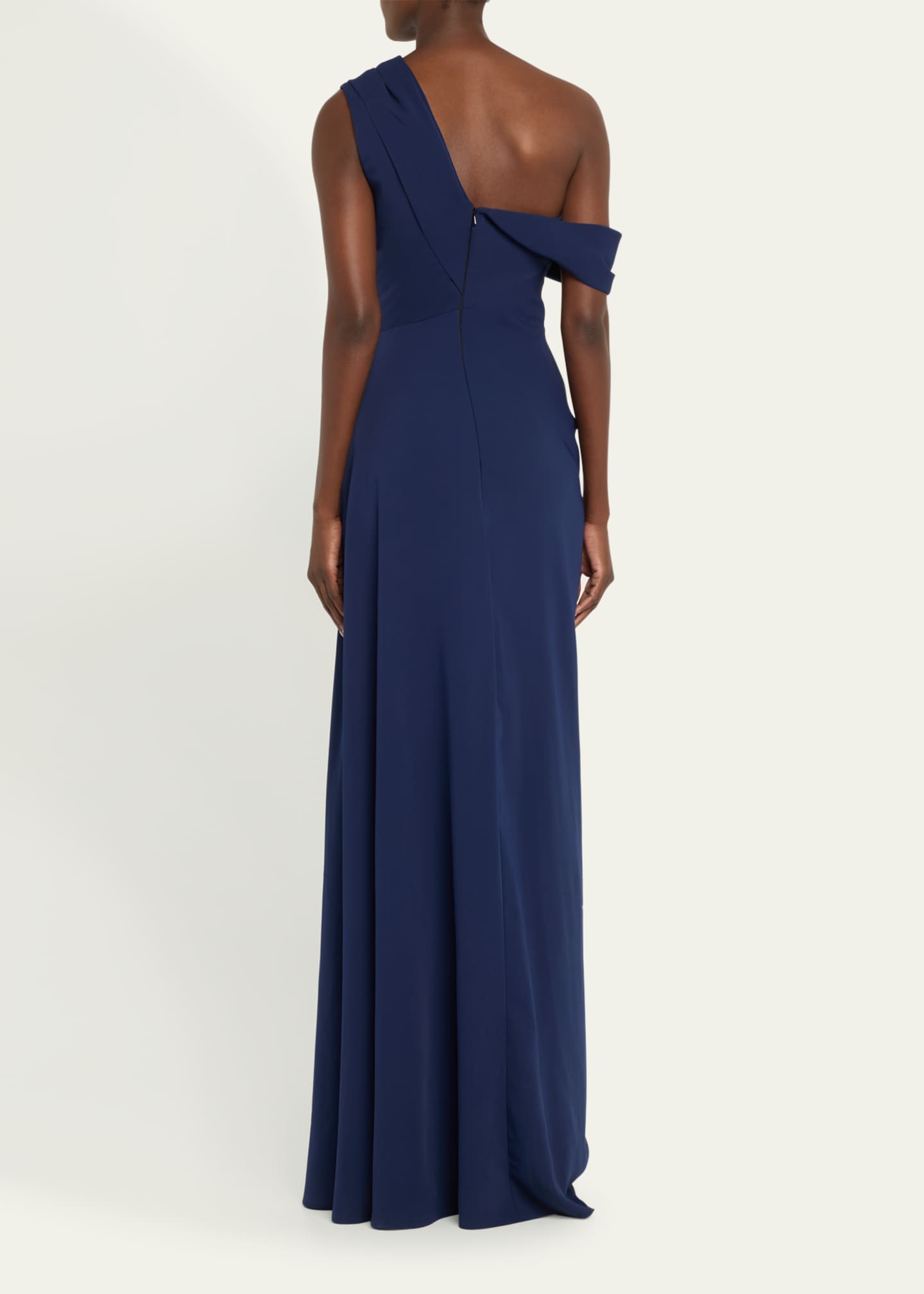 Atelier Prabal Gurung Amelia Off-Shoulder Draped Gown Image 3 of 5