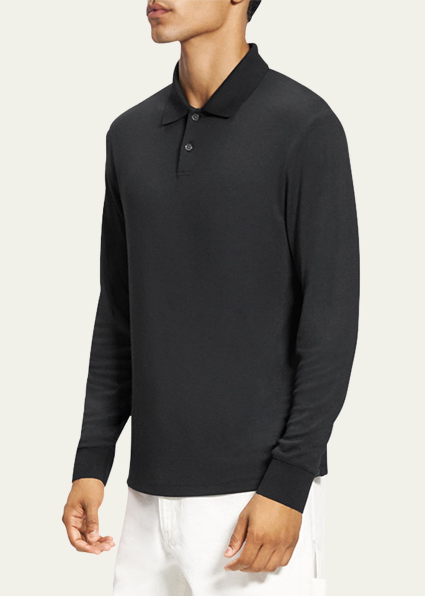 Theory Men's Goris Stretch Polo Shirt Image 4 of 4