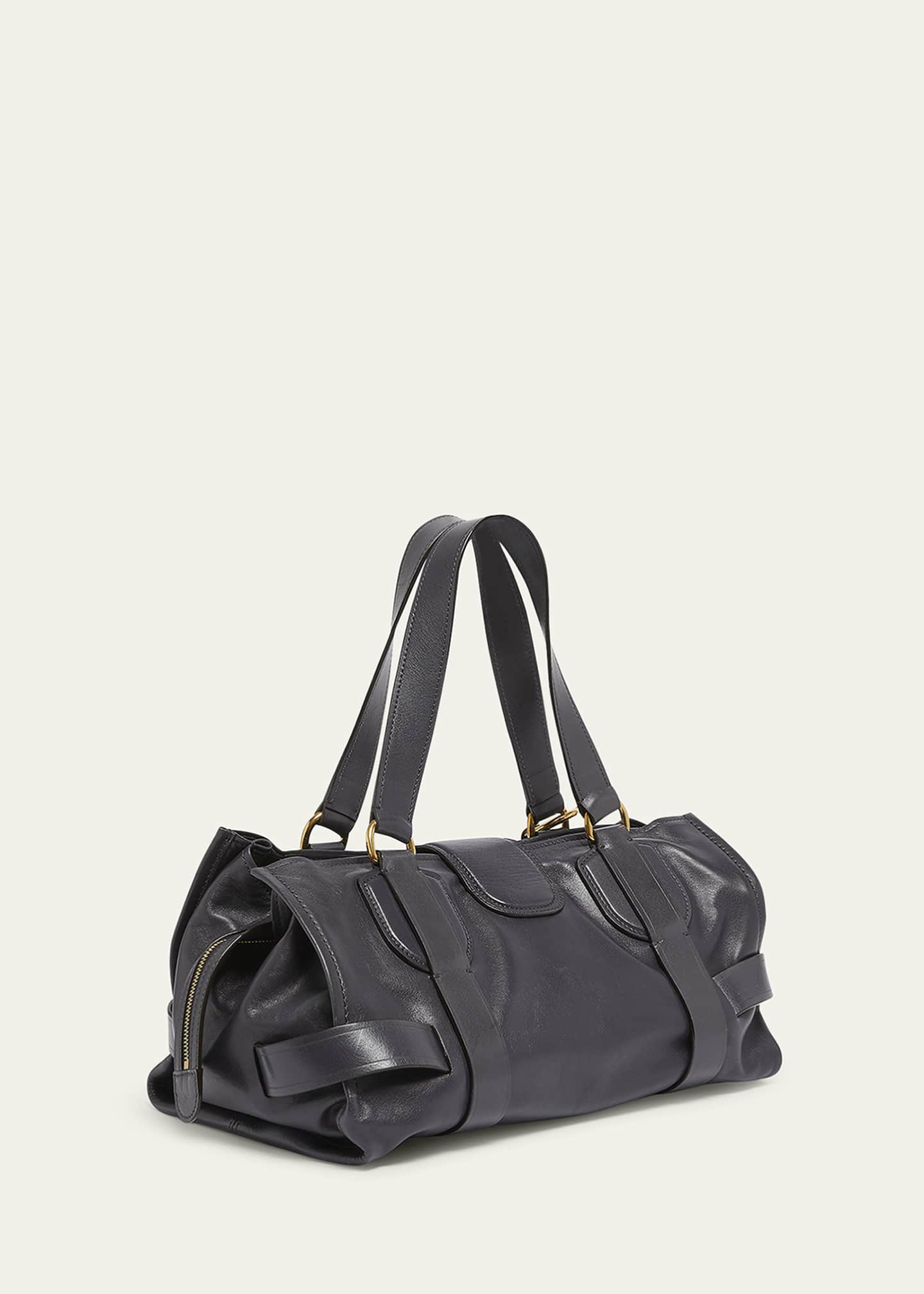 Chloe Kerala 25 Small Shoulder Bag in Vegetable Tanned Leather Image 3 of 5