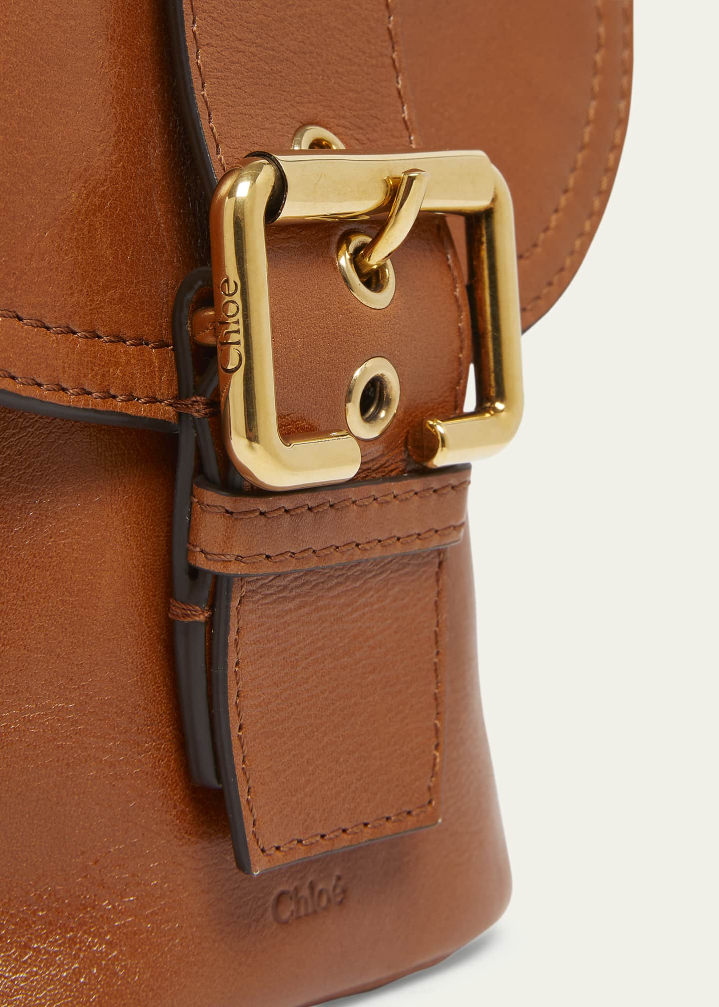 ショルダーバッグ・ポシェット CHLOE' Carry shiny buffalo leather shoulder bag Nero Chloé Large Camera Bag in Shiny Leather in Black | Chloé US