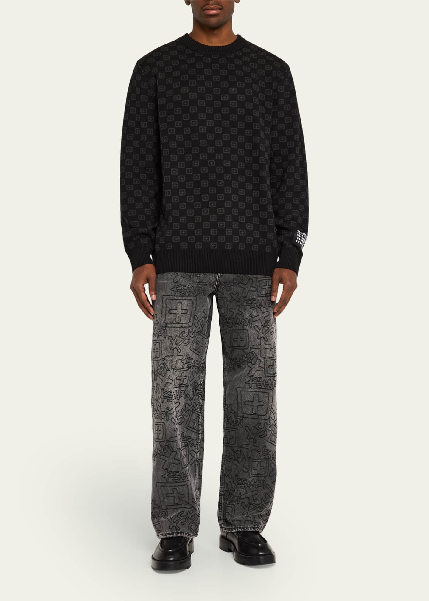 Ksubi Men's Maxx Stencil Stitch Jeans Image 2 of 5