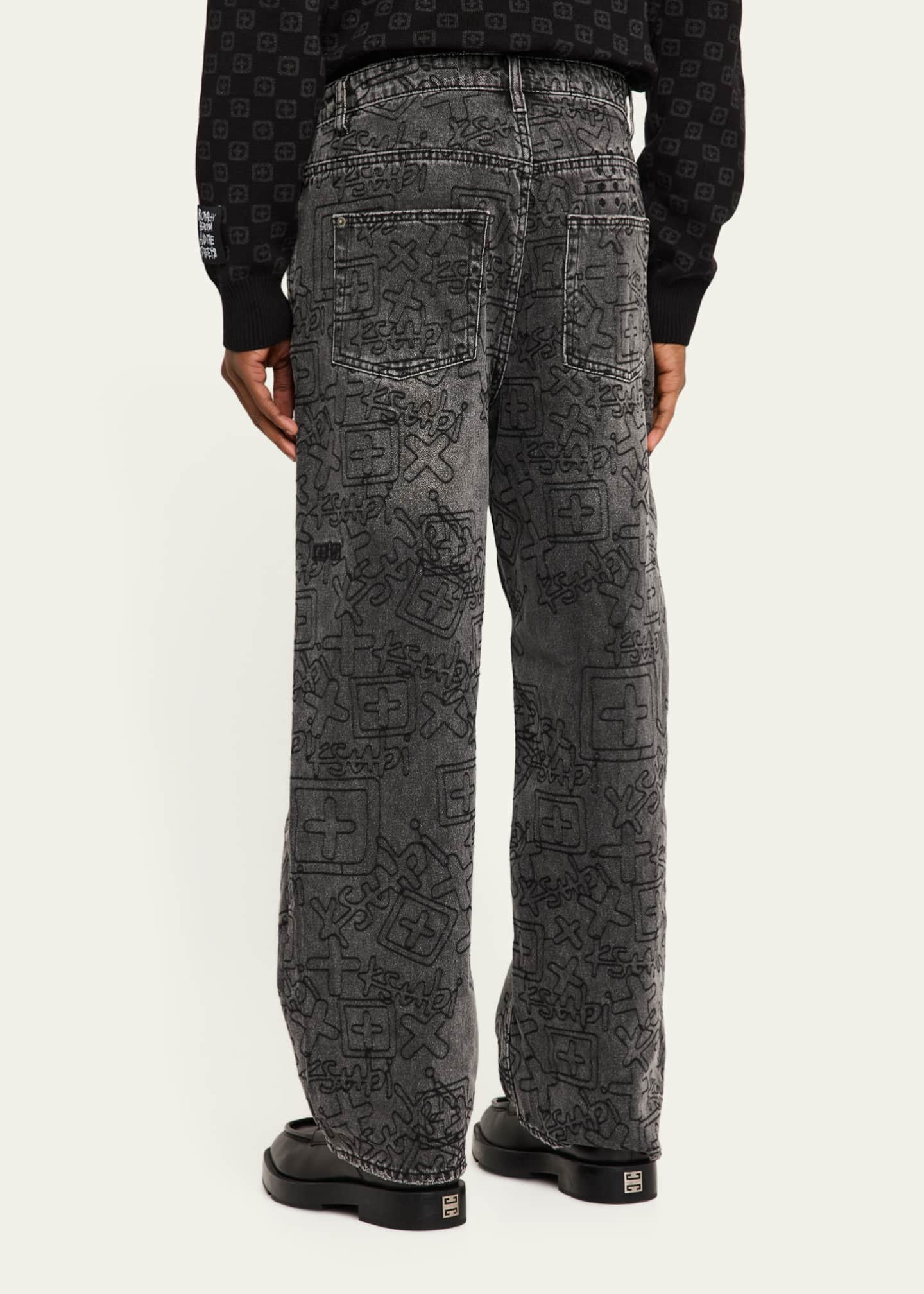 Ksubi Men's Maxx Stencil Stitch Jeans Image 3 of 5