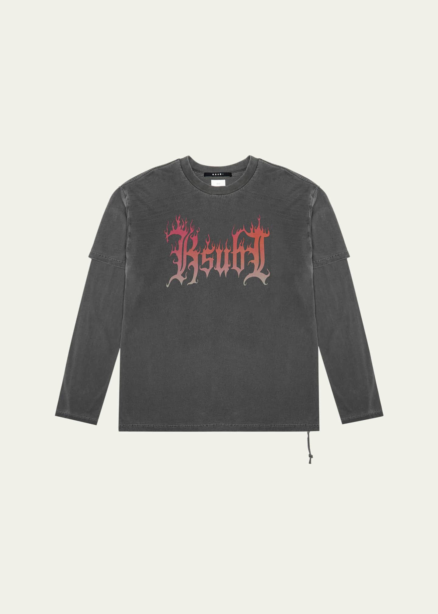Ksubi Men's Fuego Layered T-Shirt Image 1 of 3