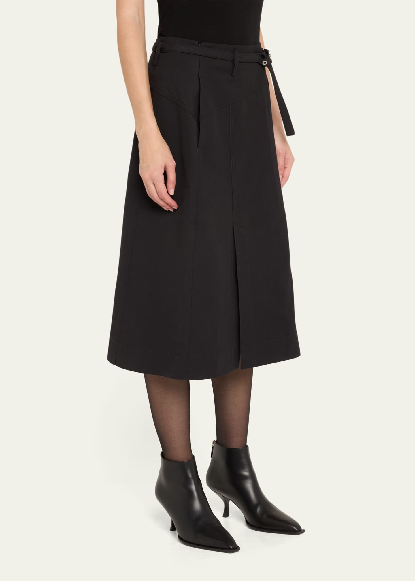 3.1 Phillip Lim Belted Utility Skirt Image 4 of 5