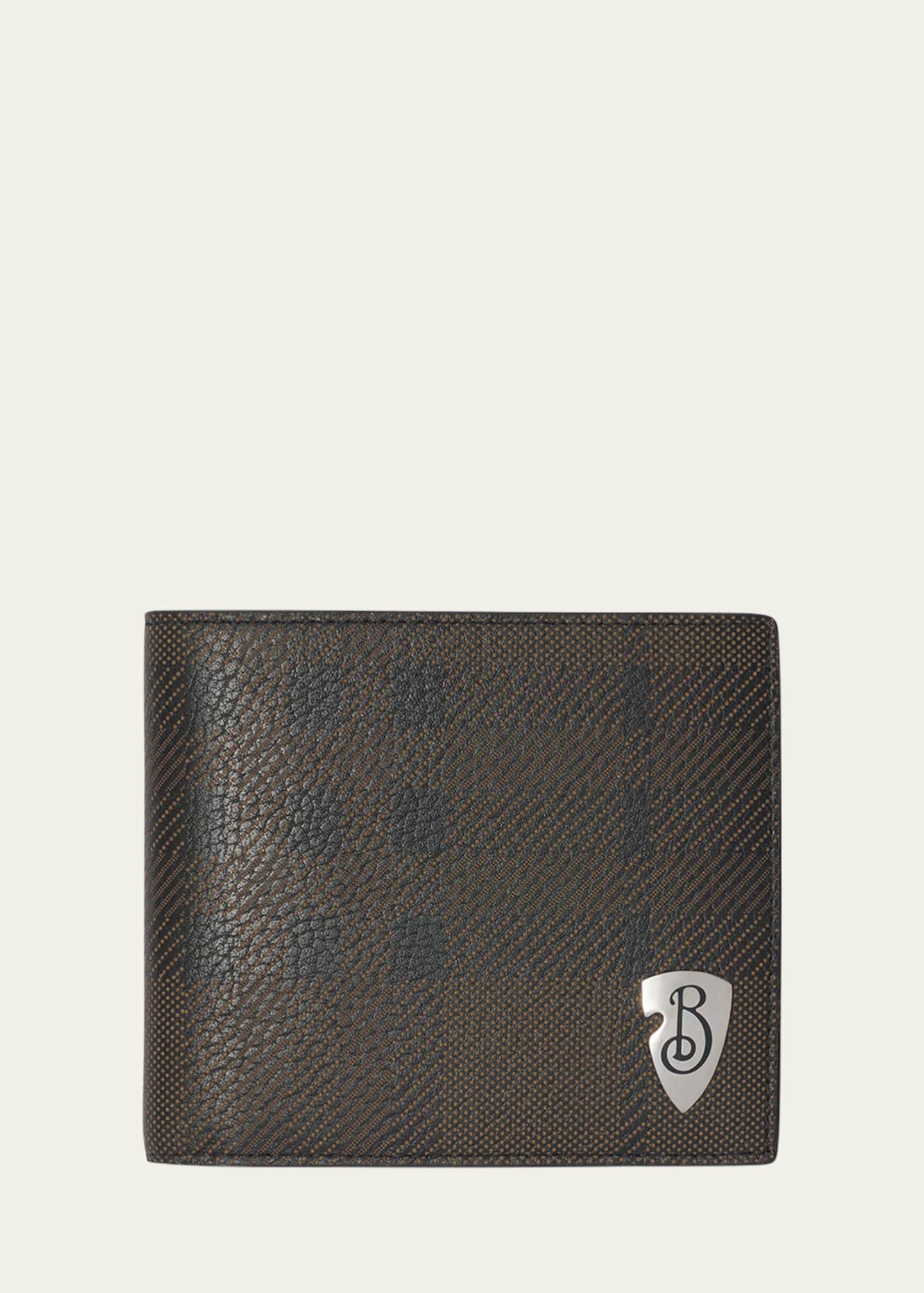 Burberry leather bifold wallet 2025