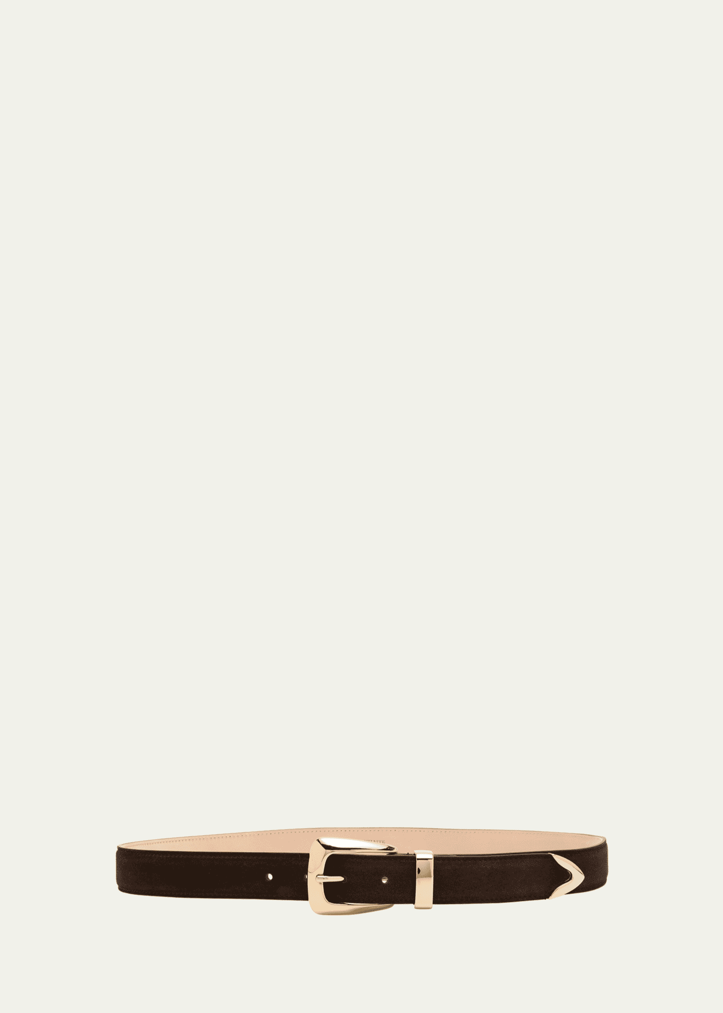 Khaite Benny Suede Belt Image 1 of 2