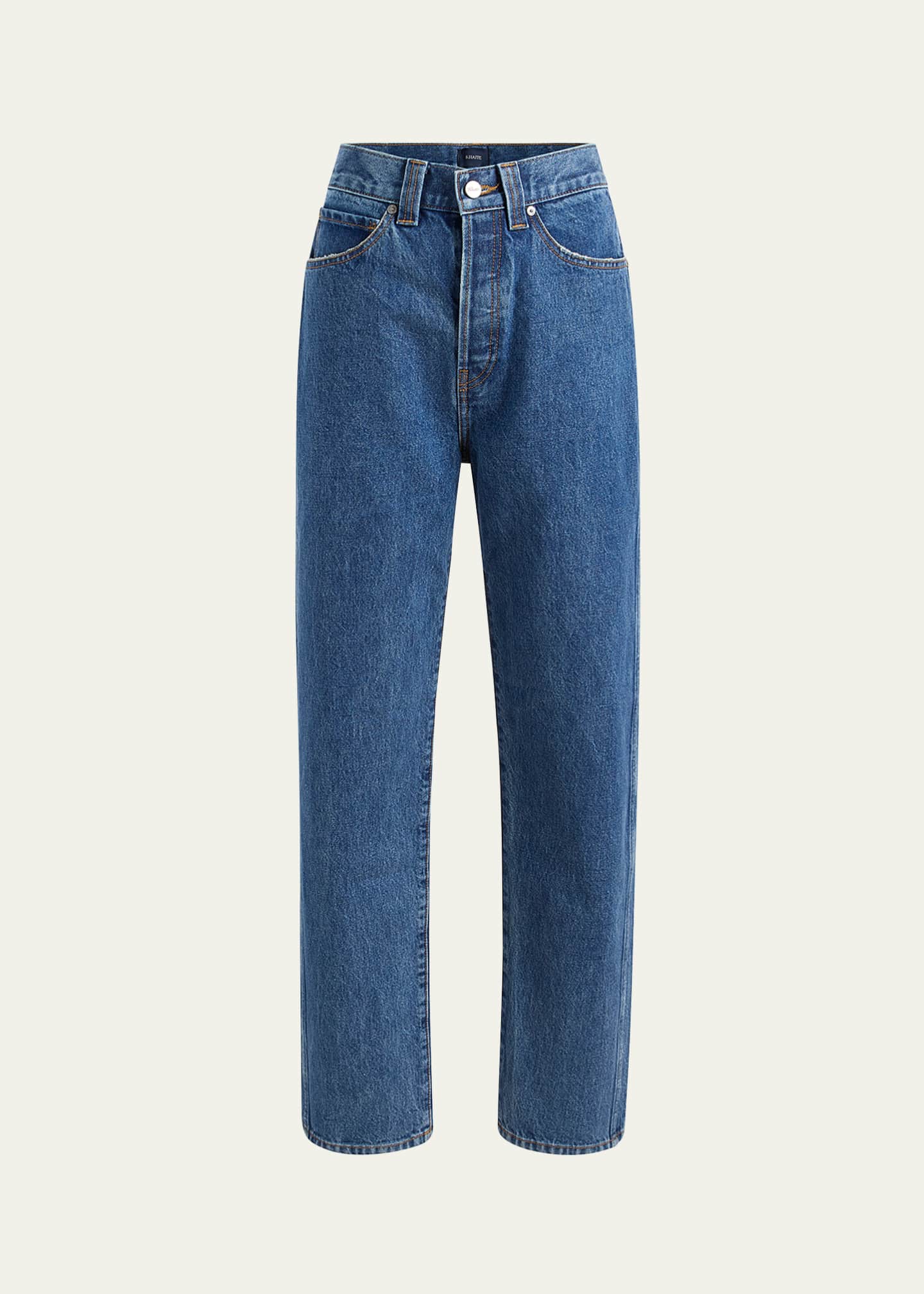 Khaite Corben Straight Leg Jeans Image 1 of 5