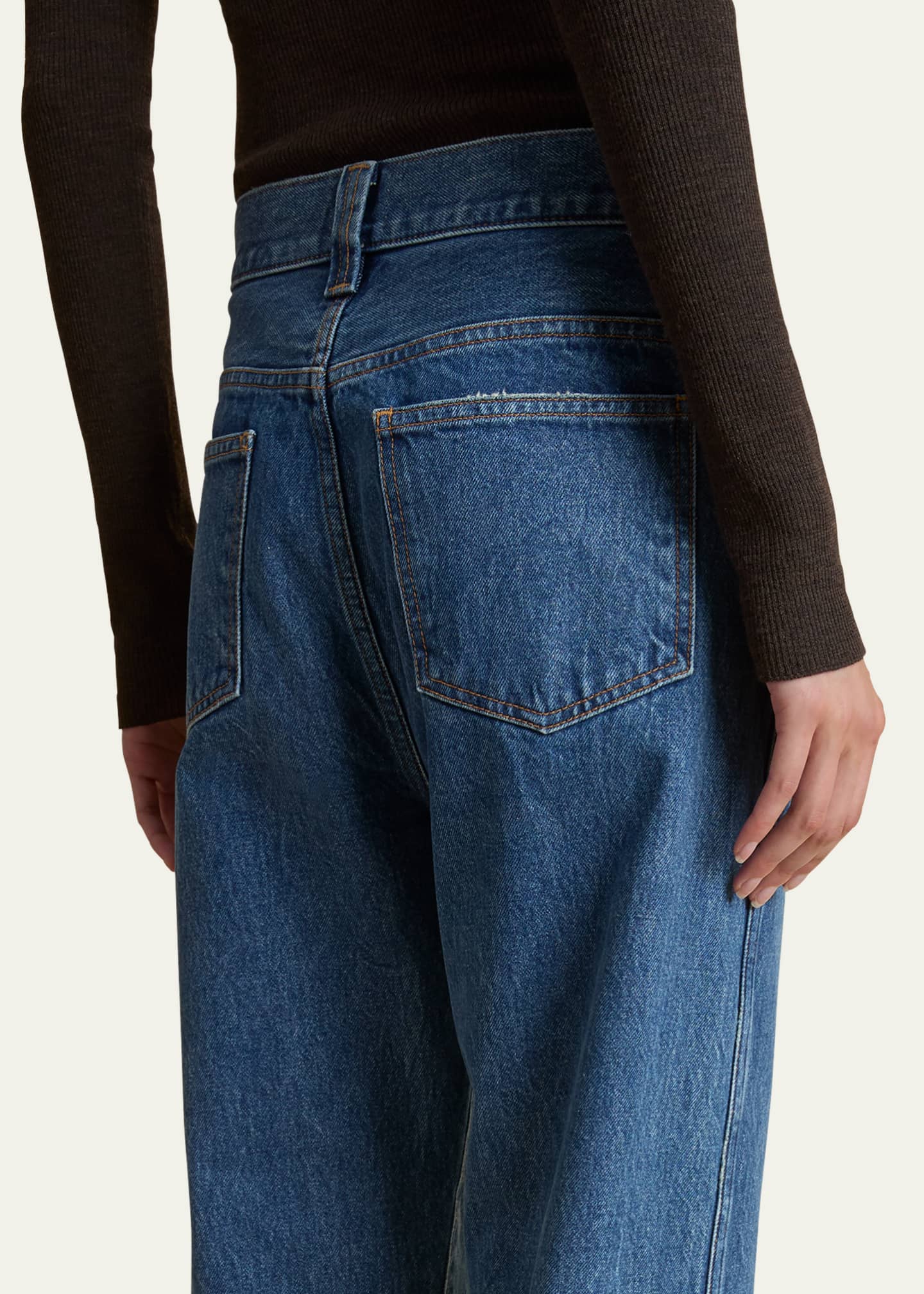 Khaite Corben Straight Leg Jeans Image 5 of 5
