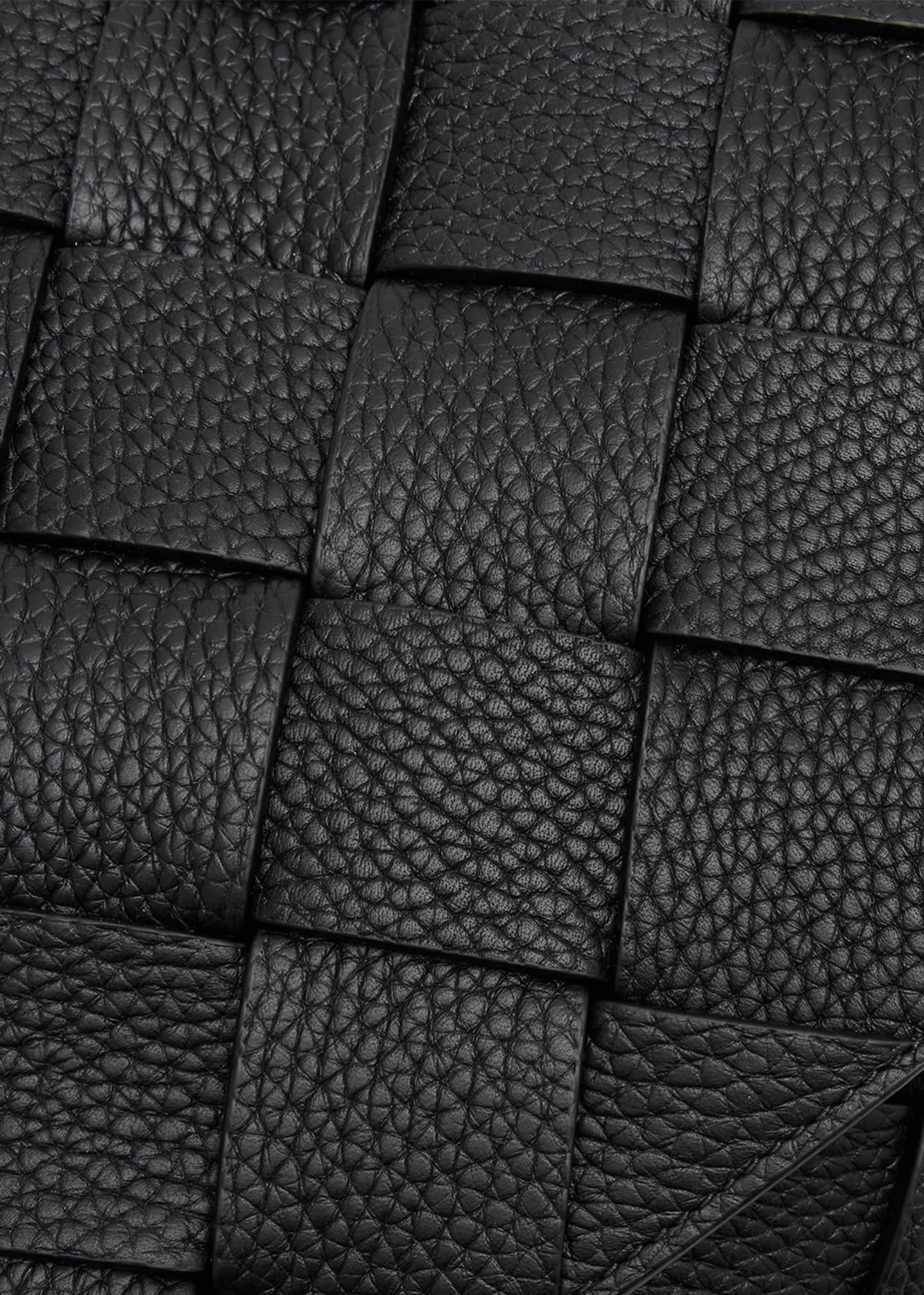 Bottega Veneta Men's Diago Large Intreccio Leather Crossbody Bag Image 6 of 6