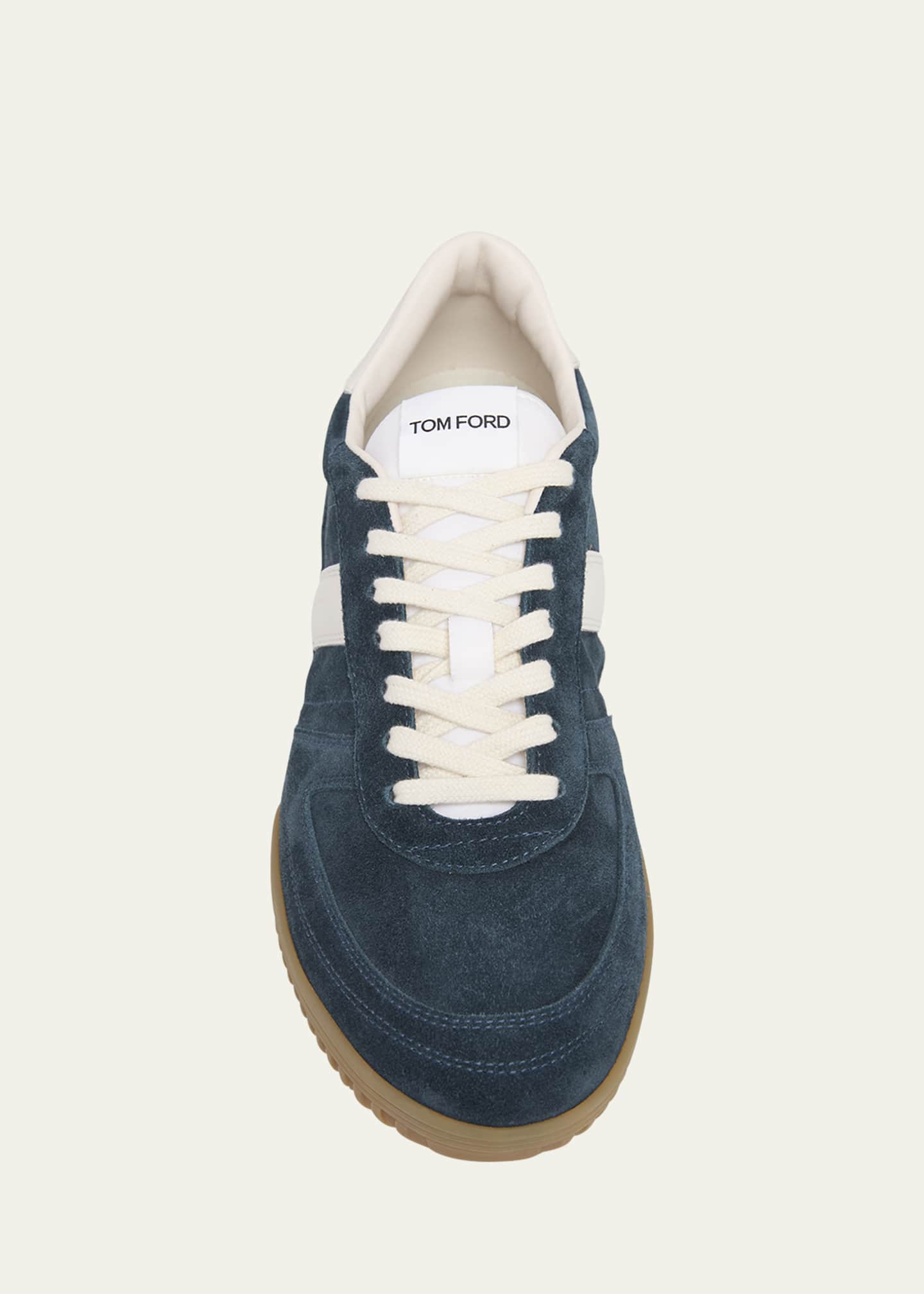 TOM FORD Men's Terence Suede Low-Top Sneakers Image 6 of 6