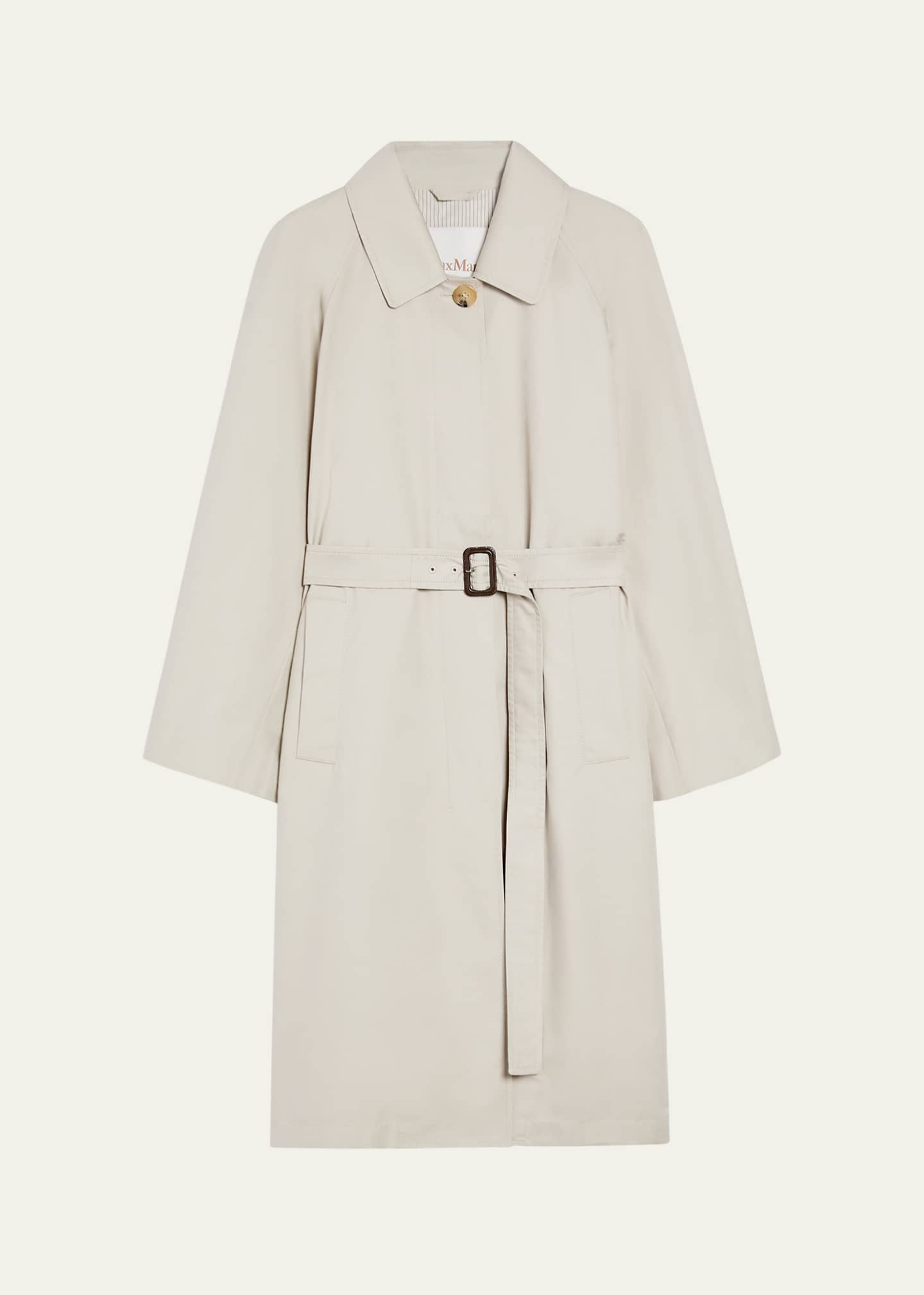 Max Mara Orleans Belted Raincoat Image 1 of 4