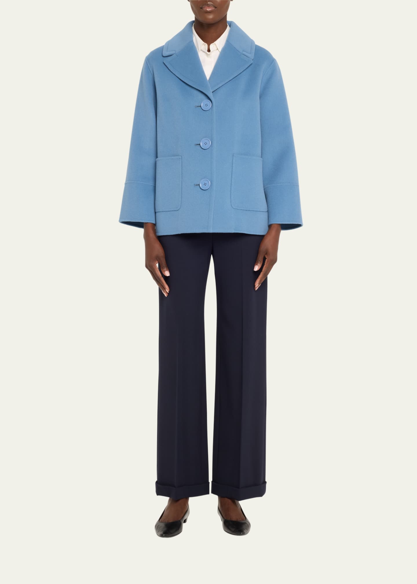 Max Mara Windsor Cotton Jacket Image 2 of 5
