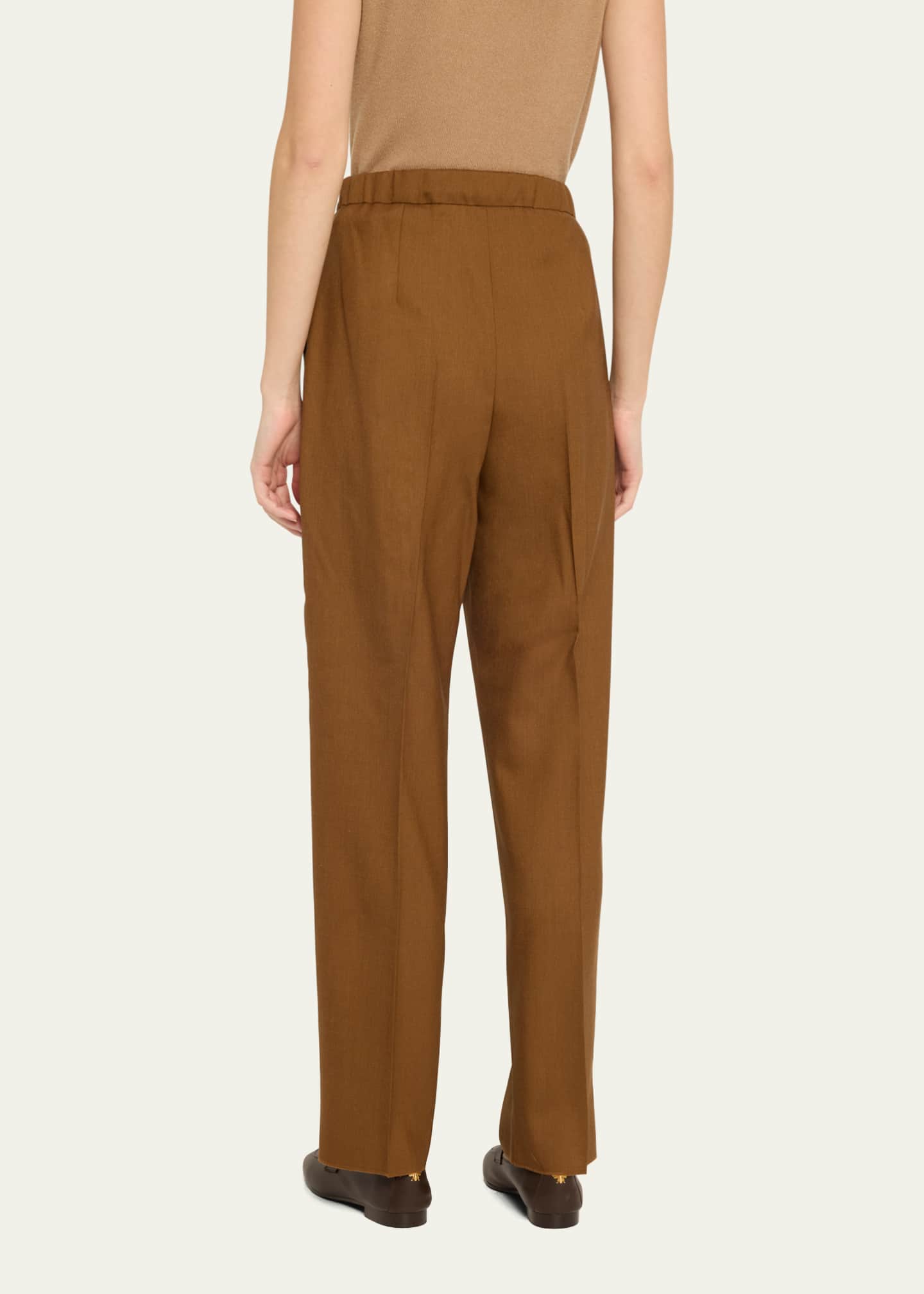 Max Mara Edere Long Drawstring Trousers Image 3 of 5
